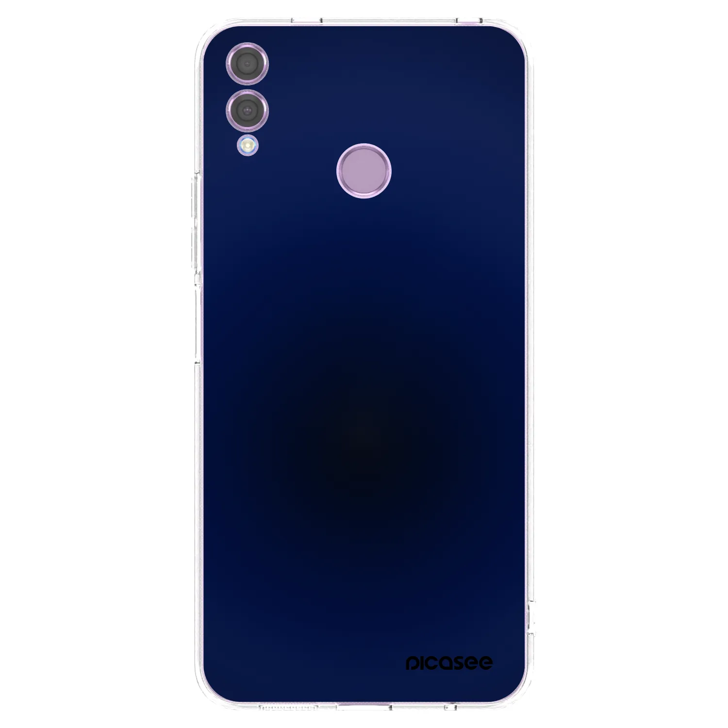 Picasee Honor 8X Hülle - Transparentes Silikon - Deep Ocean