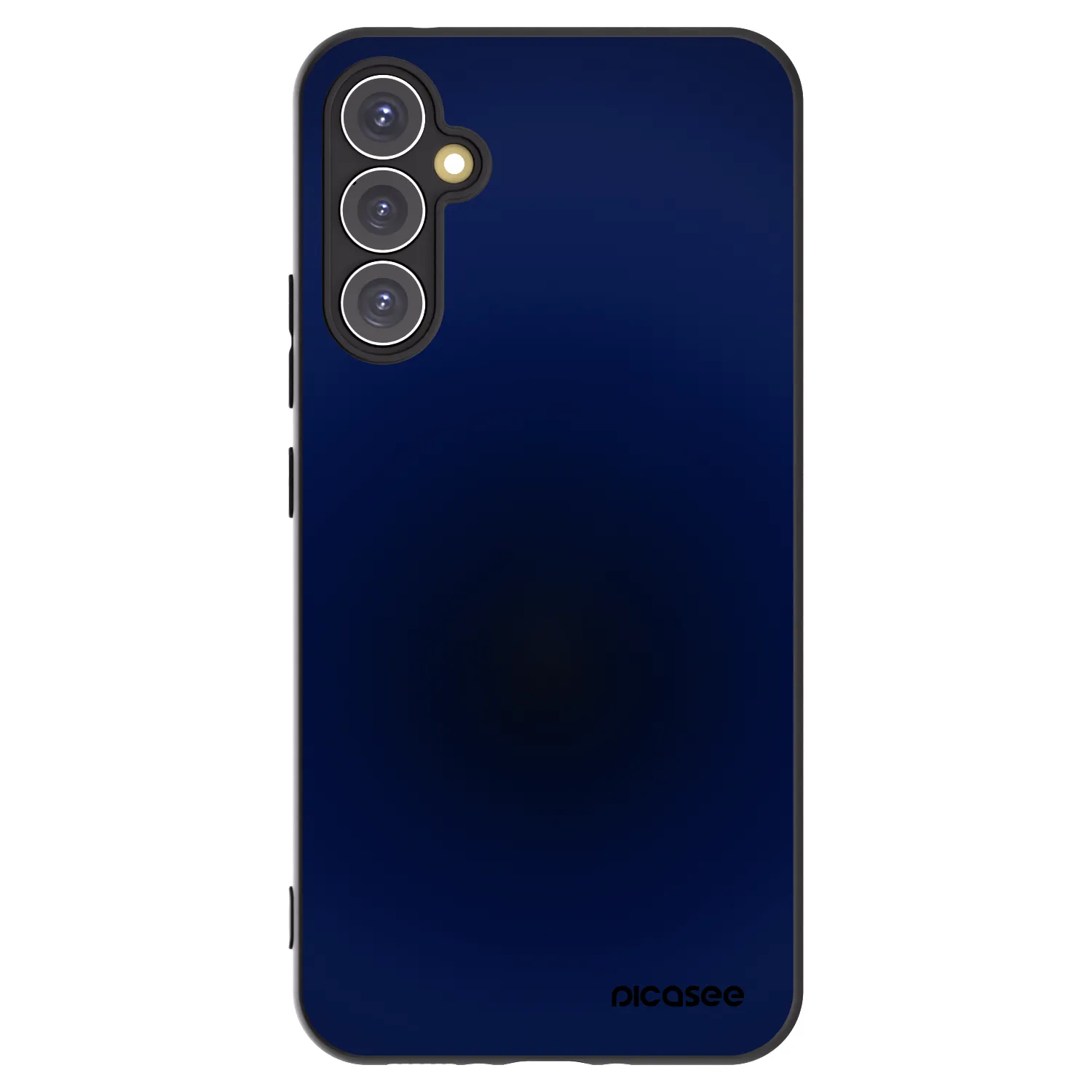Picasee Samsung Galaxy A34 5G A346B Hülle - Schwarzes Silikon - Deep Ocean