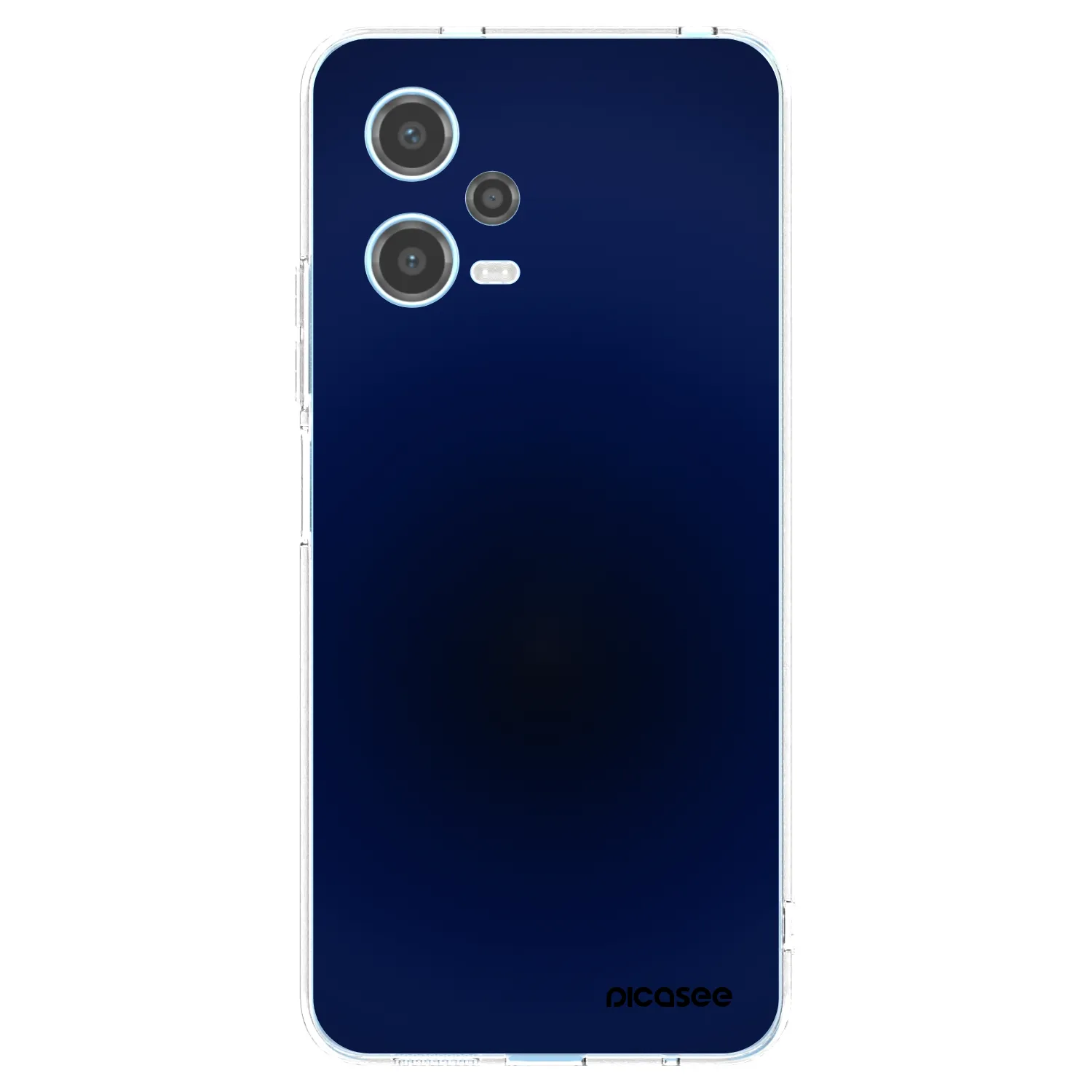 Picasee Xiaomi Redmi Note 12 5G Hülle - Transparentes Silikon - Deep Ocean