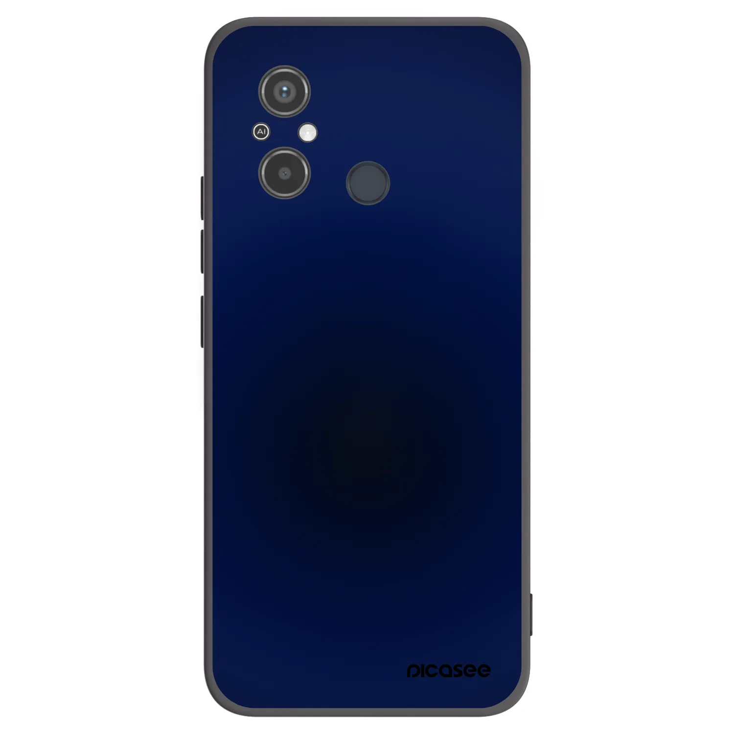 Picasee Xiaomi Redmi 12C Hülle - Schwarzes Silikon - Deep Ocean