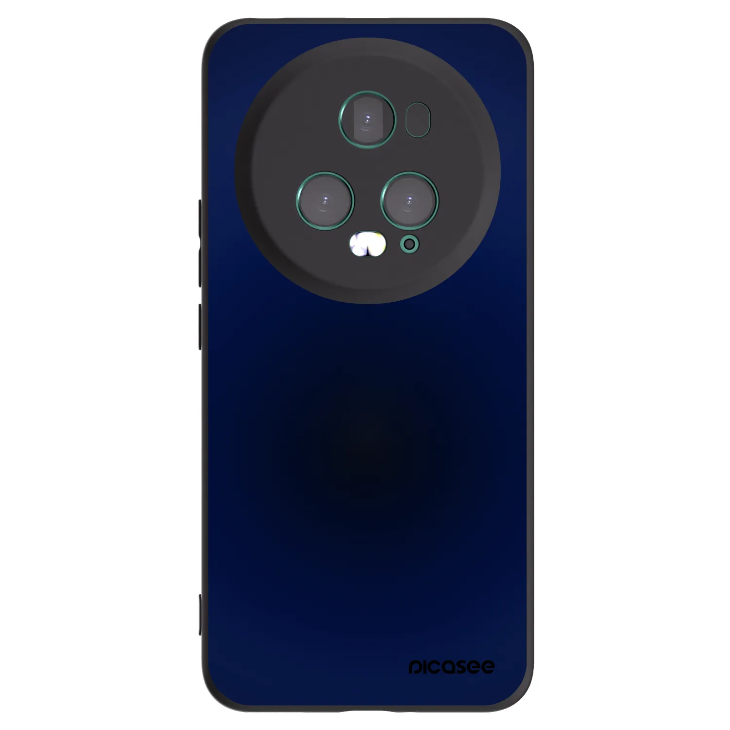 Picasee Honor Magic5 Pro Hülle - Schwarzes Silikon - Deep Ocean