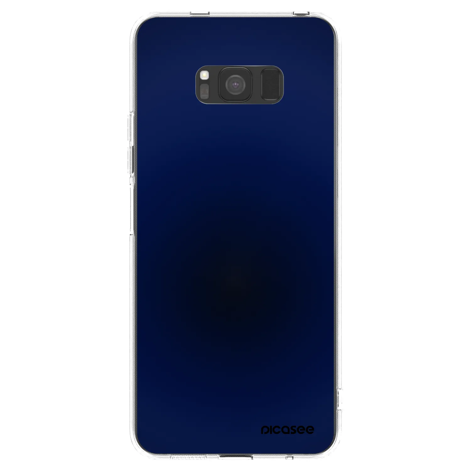 Picasee Samsung Galaxy S8 G950F Hülle - Transparentes Silikon - Deep Ocean