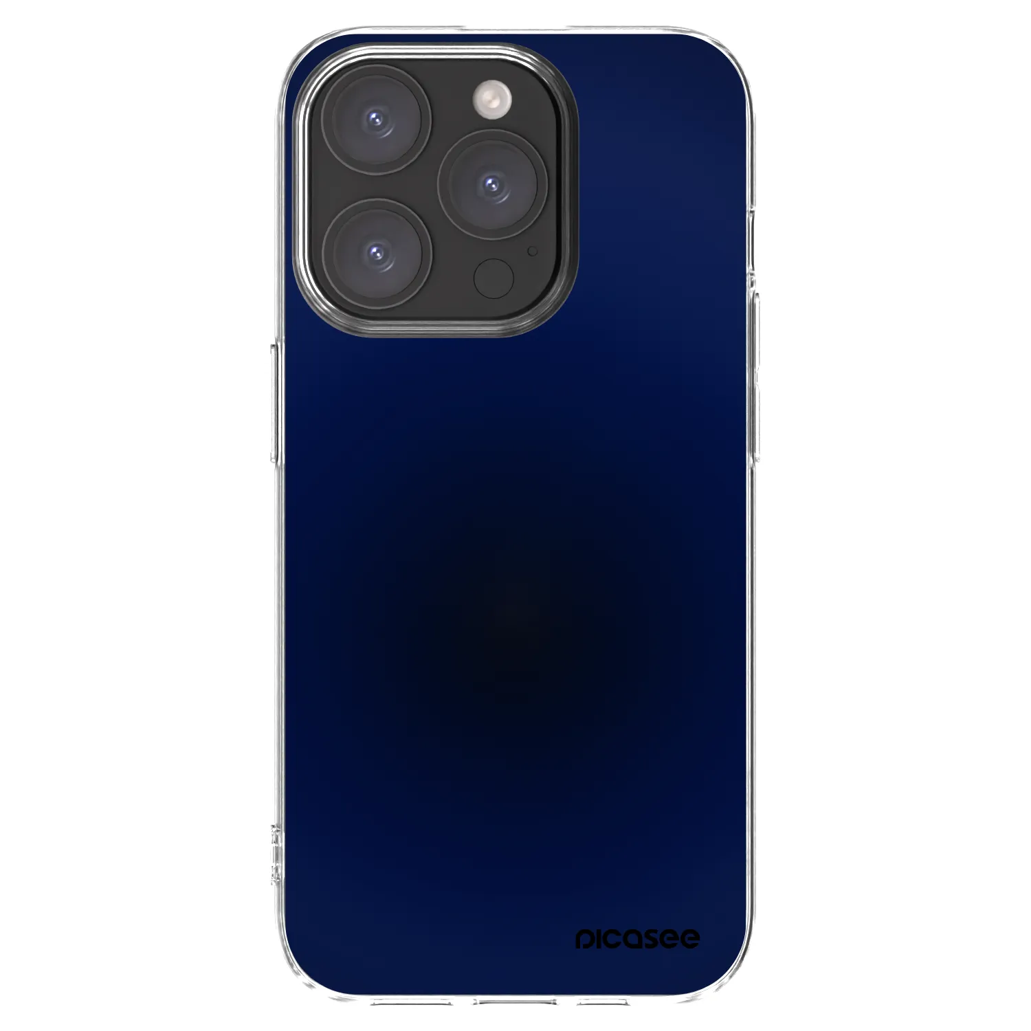 Picasee Apple iPhone 15 Pro Hülle - Transparentes Silikon - Deep Ocean