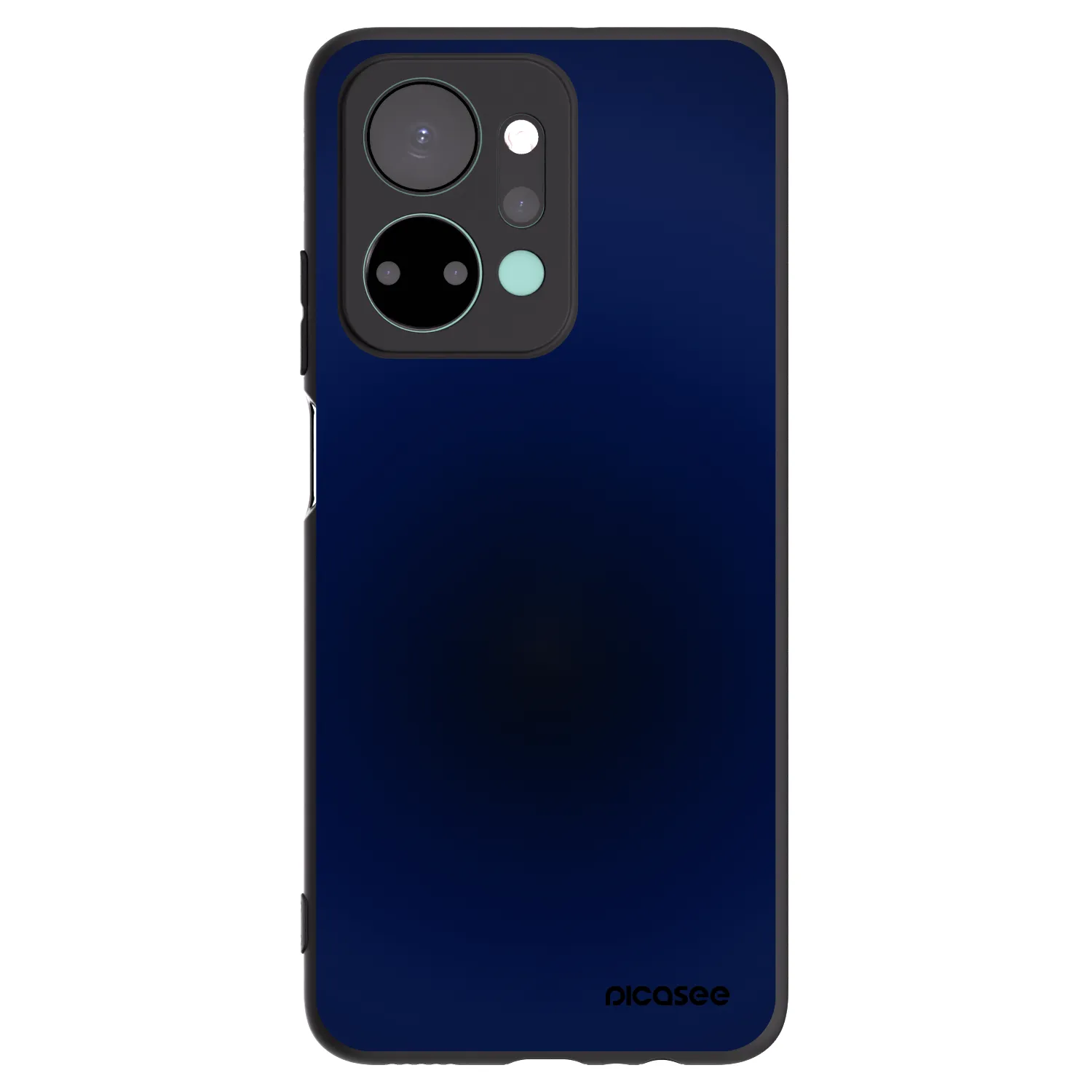 Picasee Honor X7a Hülle - Schwarzes Silikon - Deep Ocean