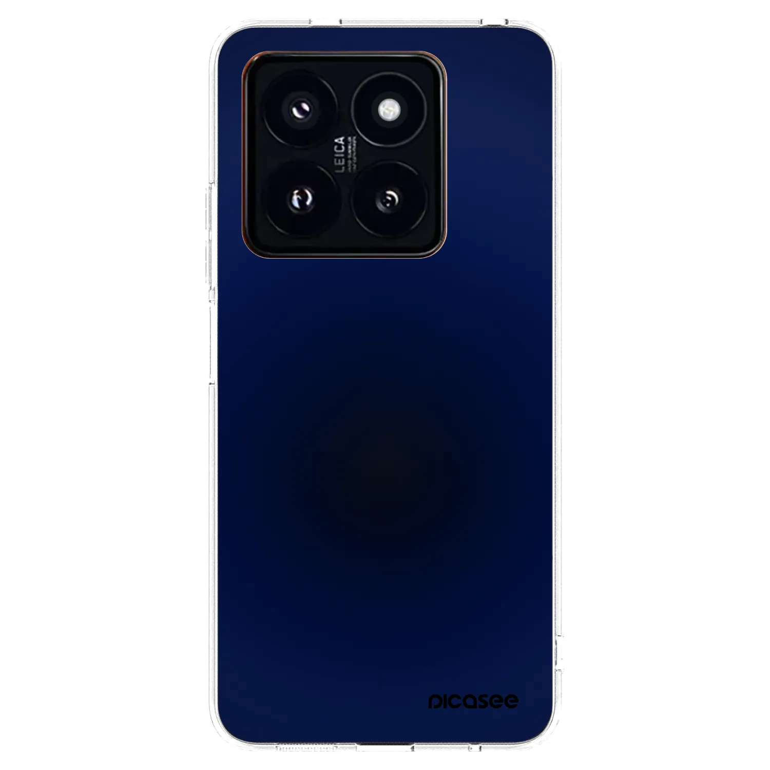 Picasee Xiaomi 14 Pro Hülle - Transparentes Silikon - Deep Ocean
