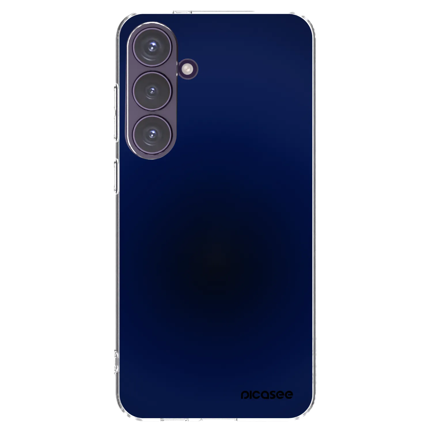 Picasee Samsung Galaxy S24+ S926B 5G Hülle - Transparentes Silikon - Deep Ocean