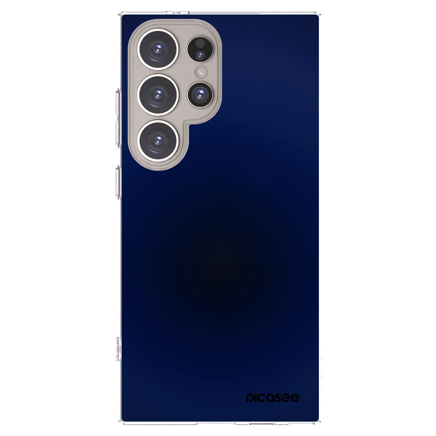 Picasee Samsung Galaxy S24 Ultra S928B 5G Hülle - Transparentes Silikon - Deep Ocean