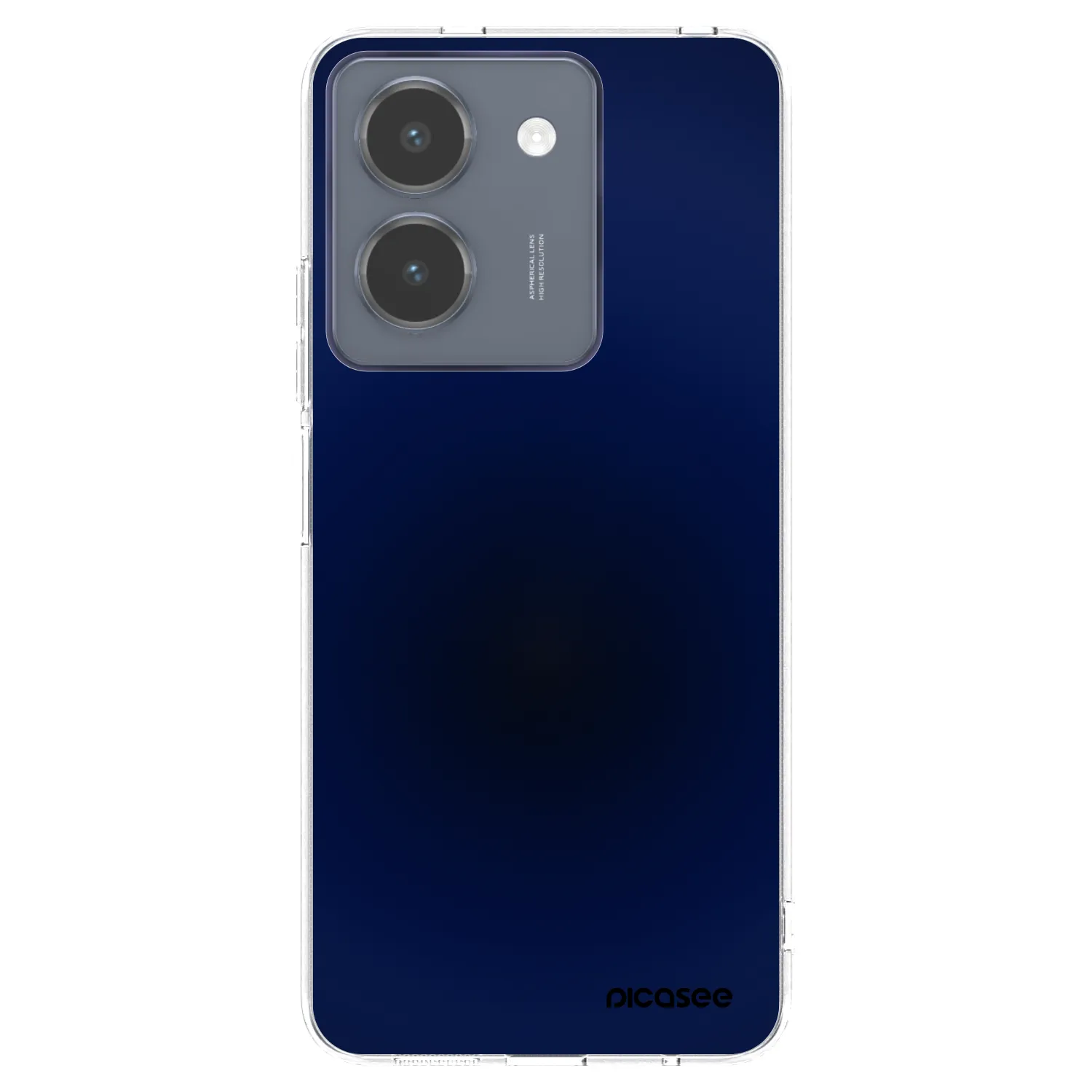 Picasee Vivo Y36 4G Hülle - Transparentes Silikon - Deep Ocean