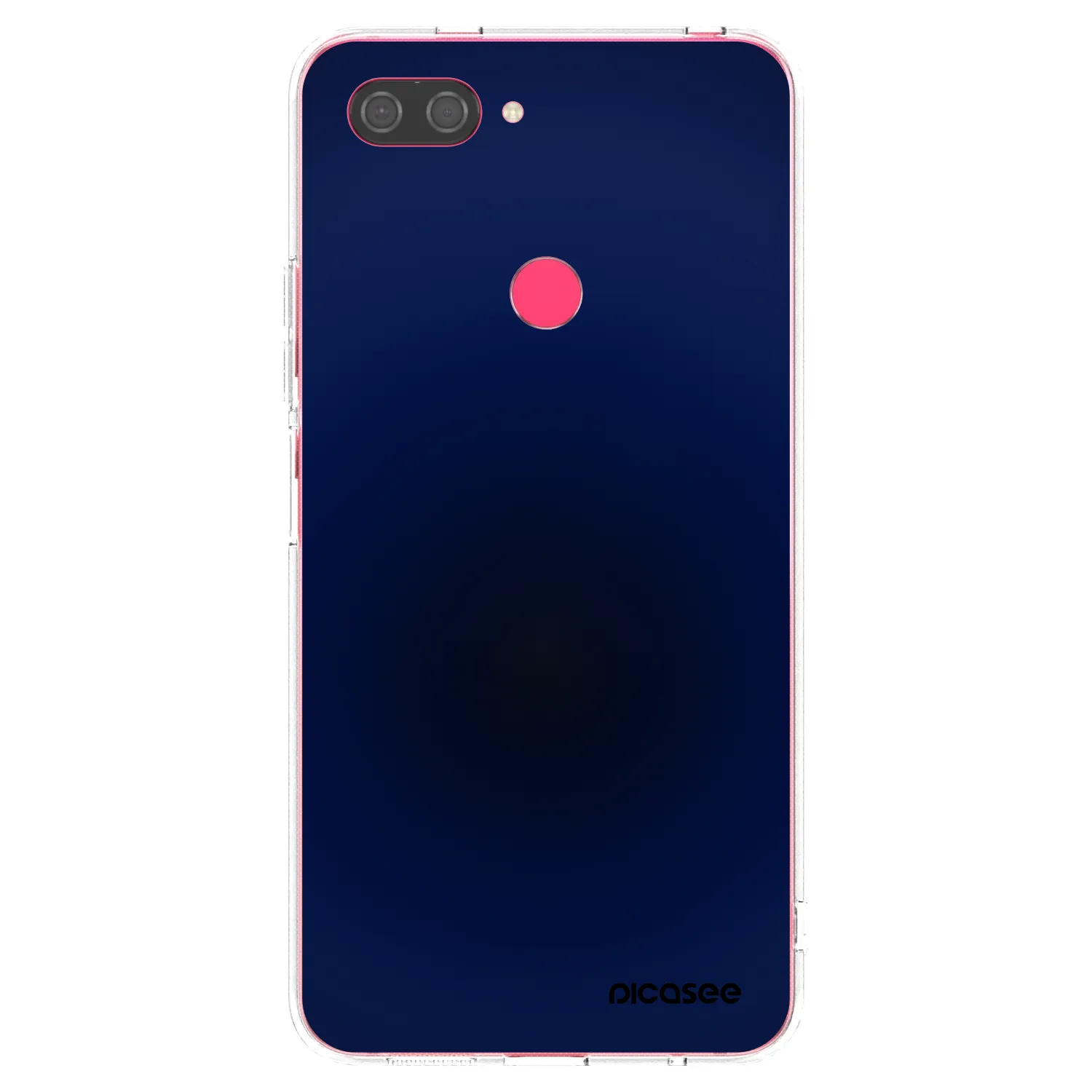 Picasee Xiaomi Mi 8 Lite Hülle - Transparentes Silikon - Deep Ocean