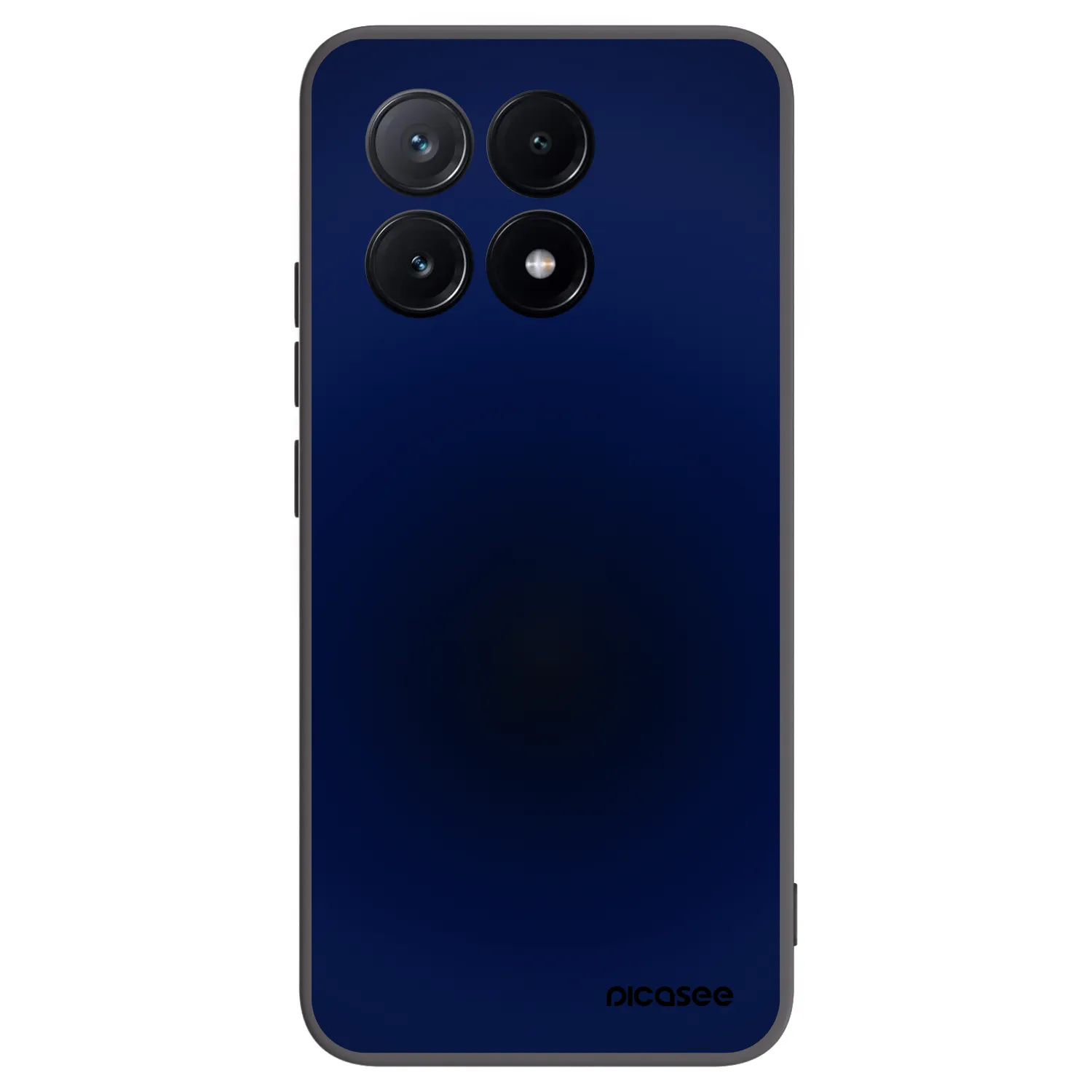 Picasee Xiaomi Poco X6 Pro Hülle - Schwarzes Silikon - Deep Ocean