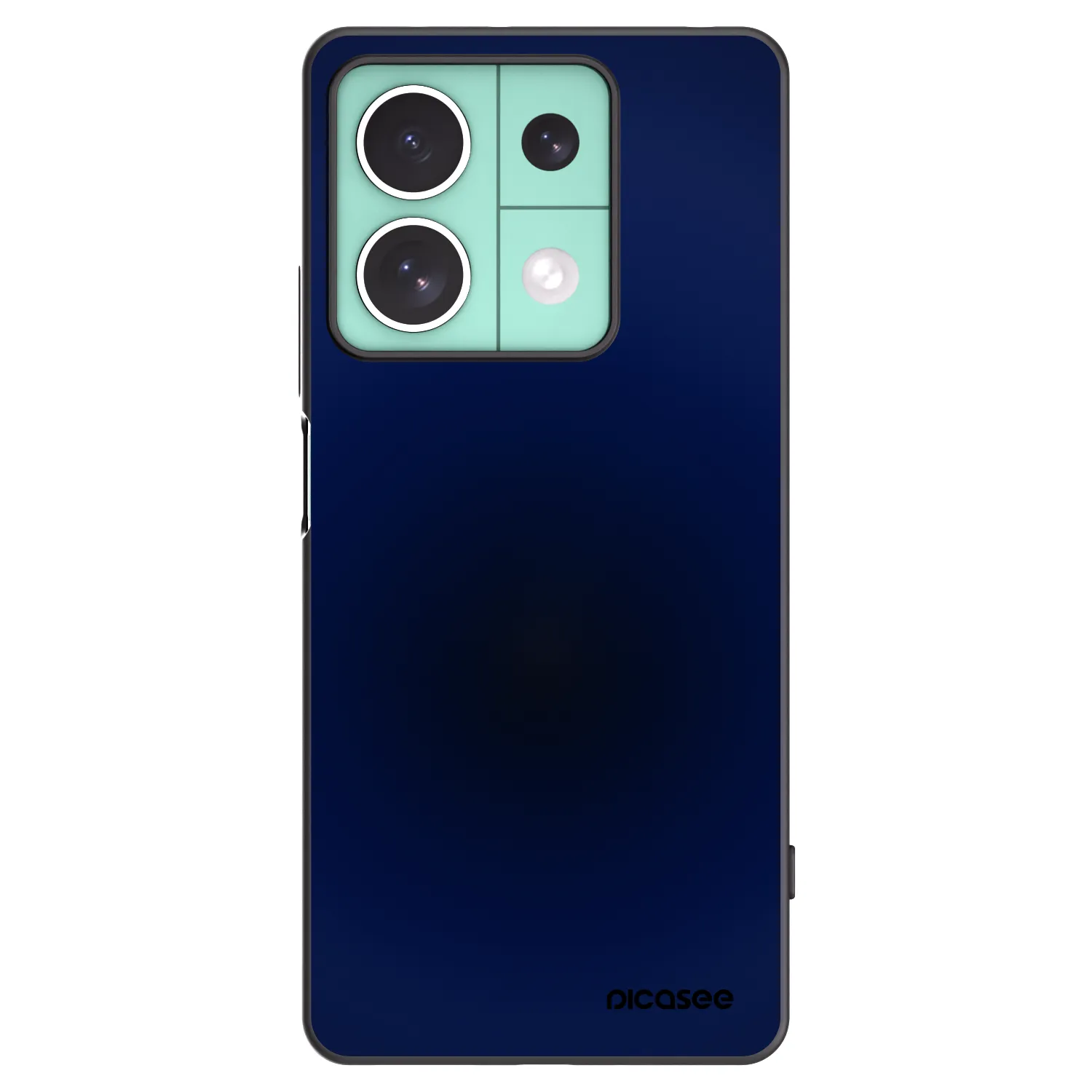 Picasee Xiaomi Redmi Note 13 5G Hülle - Schwarzes Silikon - Deep Ocean