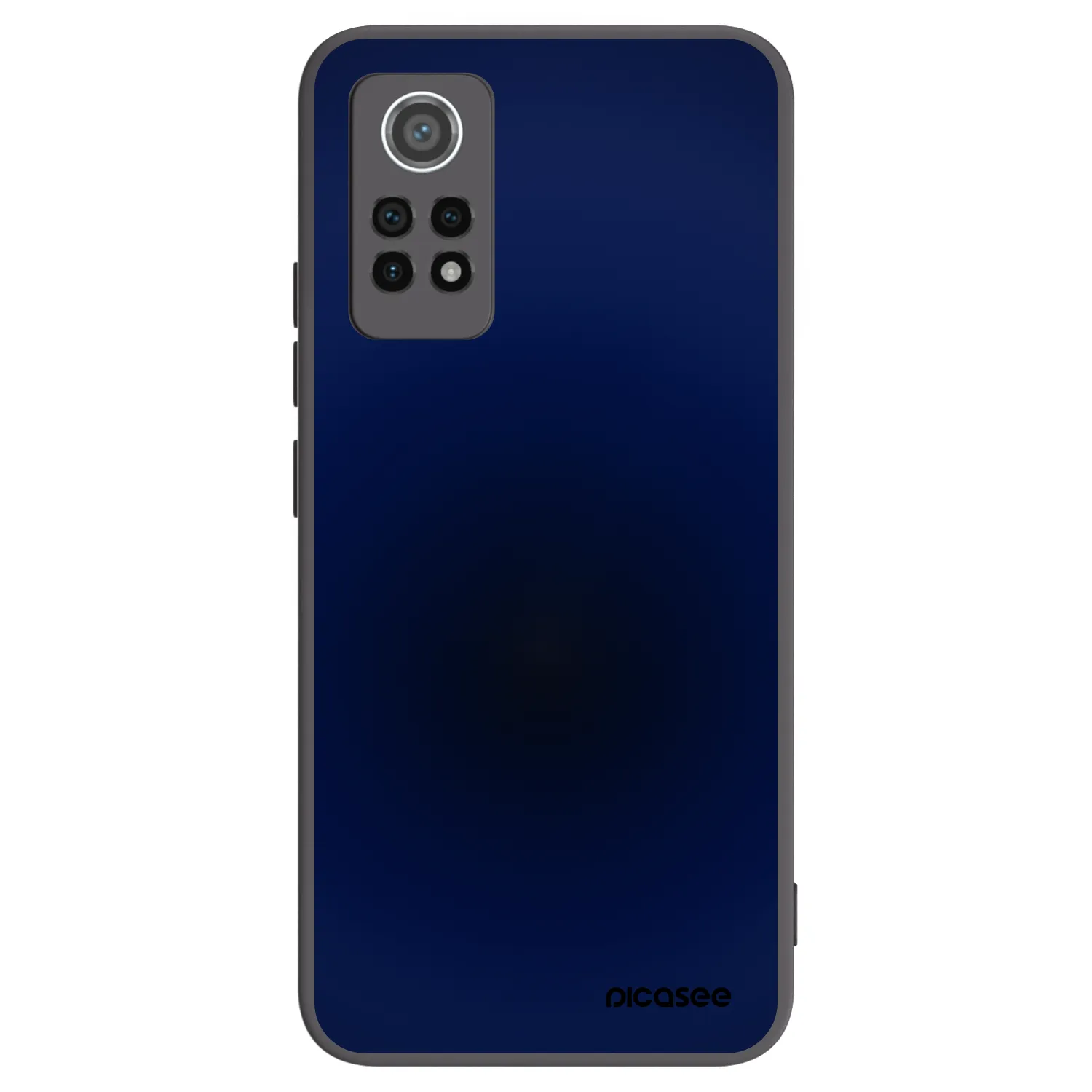 Picasee Xiaomi Redmi Note 12 Pro 4G Hülle - Schwarzes Silikon - Deep Ocean