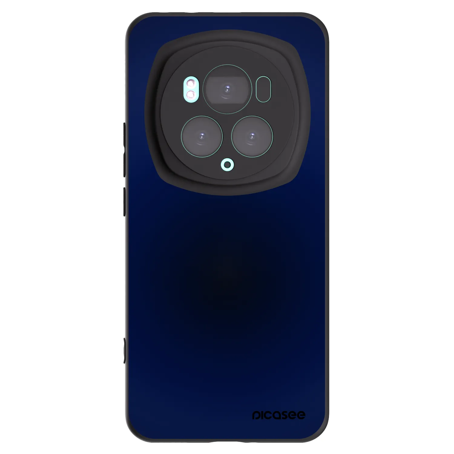 Picasee Honor Magic6 Pro Hülle - Schwarzes Silikon - Deep Ocean