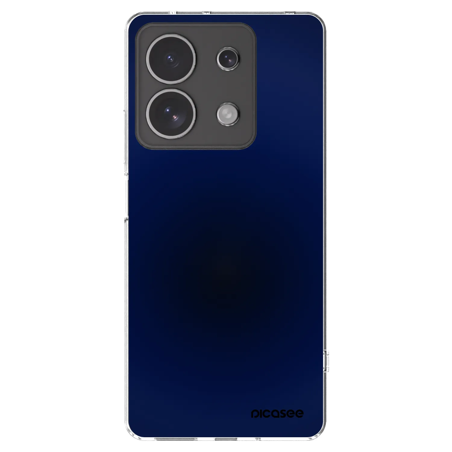 Picasee Xiaomi Redmi Note 13 4G Hülle - Transparentes Silikon - Deep Ocean
