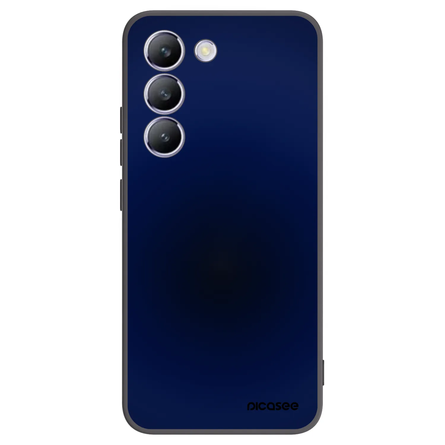 Picasee Vivo V40 SE 5G Hülle - Schwarzes Silikon - Deep Ocean