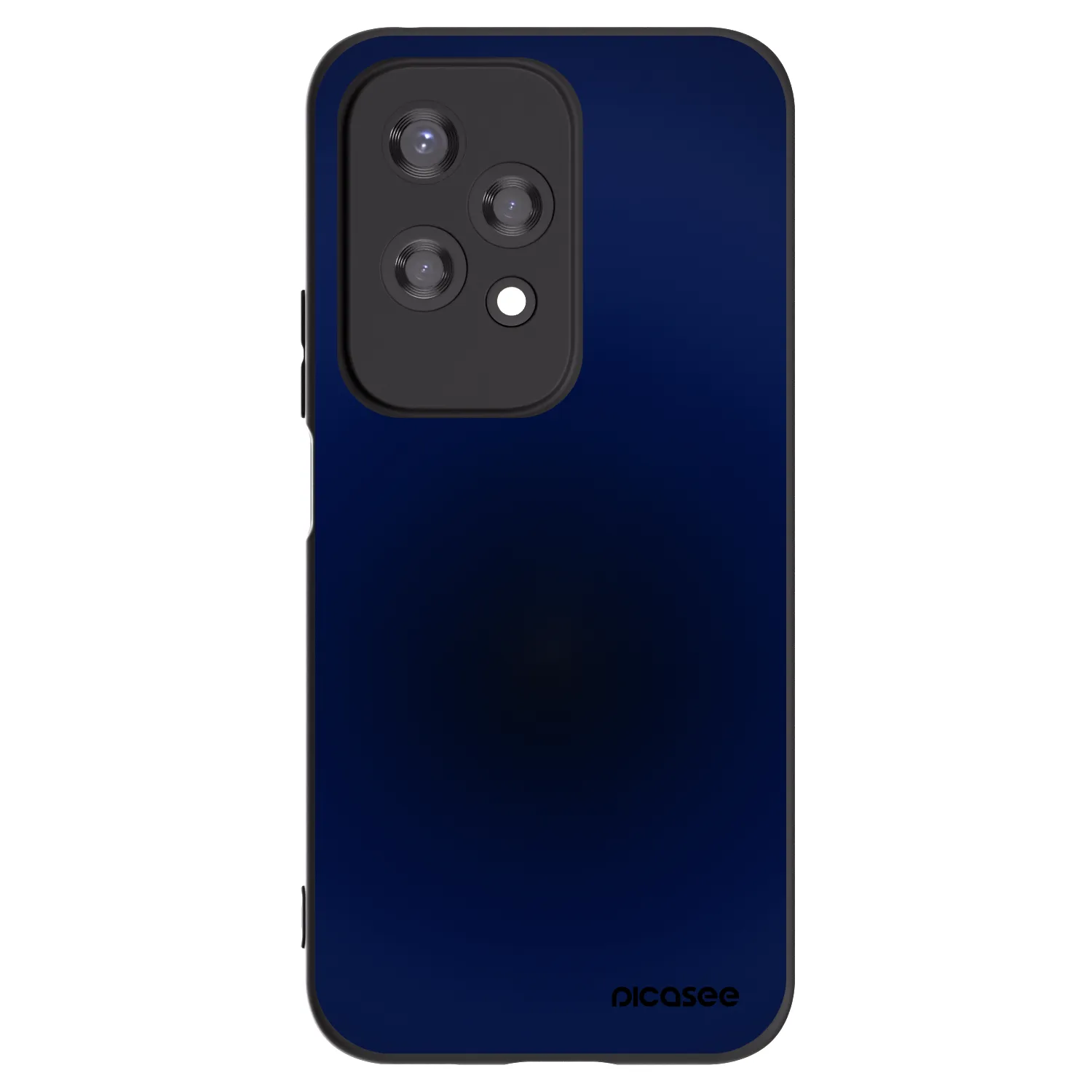 Picasee Honor 200 Lite Hülle - Schwarzes Silikon - Deep Ocean