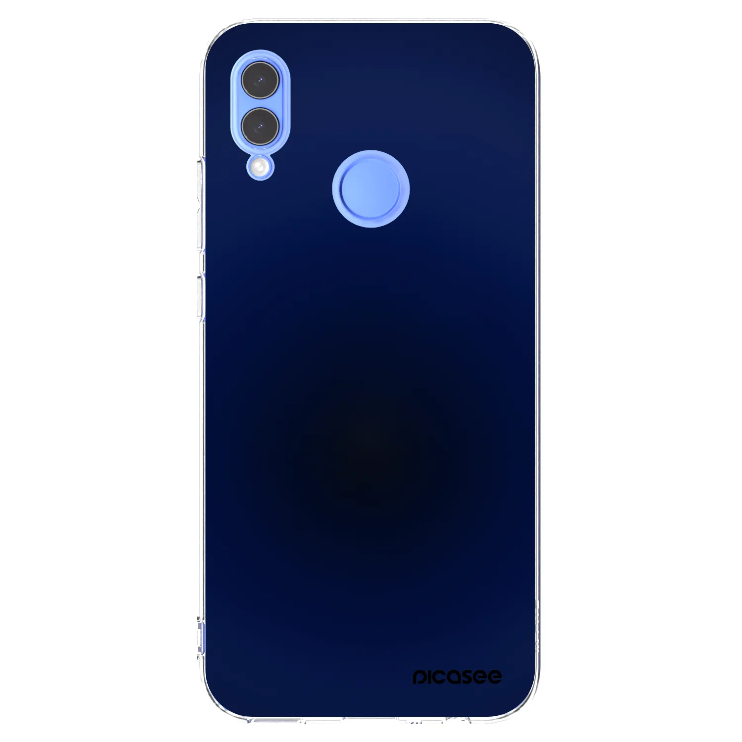 Picasee Honor 10 Lite Hülle - Transparentes Silikon - Deep Ocean