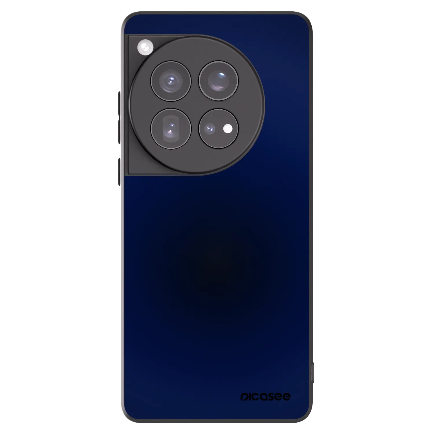 Picasee OnePlus 12 5G Hülle - Schwarzes Silikon - Deep Ocean
