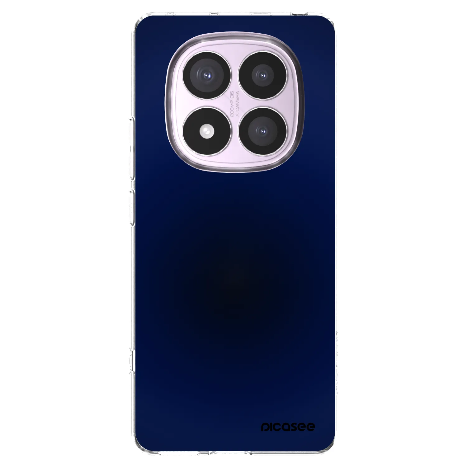 Picasee Xiaomi Redmi Note 14 Pro 5G Hülle - Transparentes Silikon - Deep Ocean
