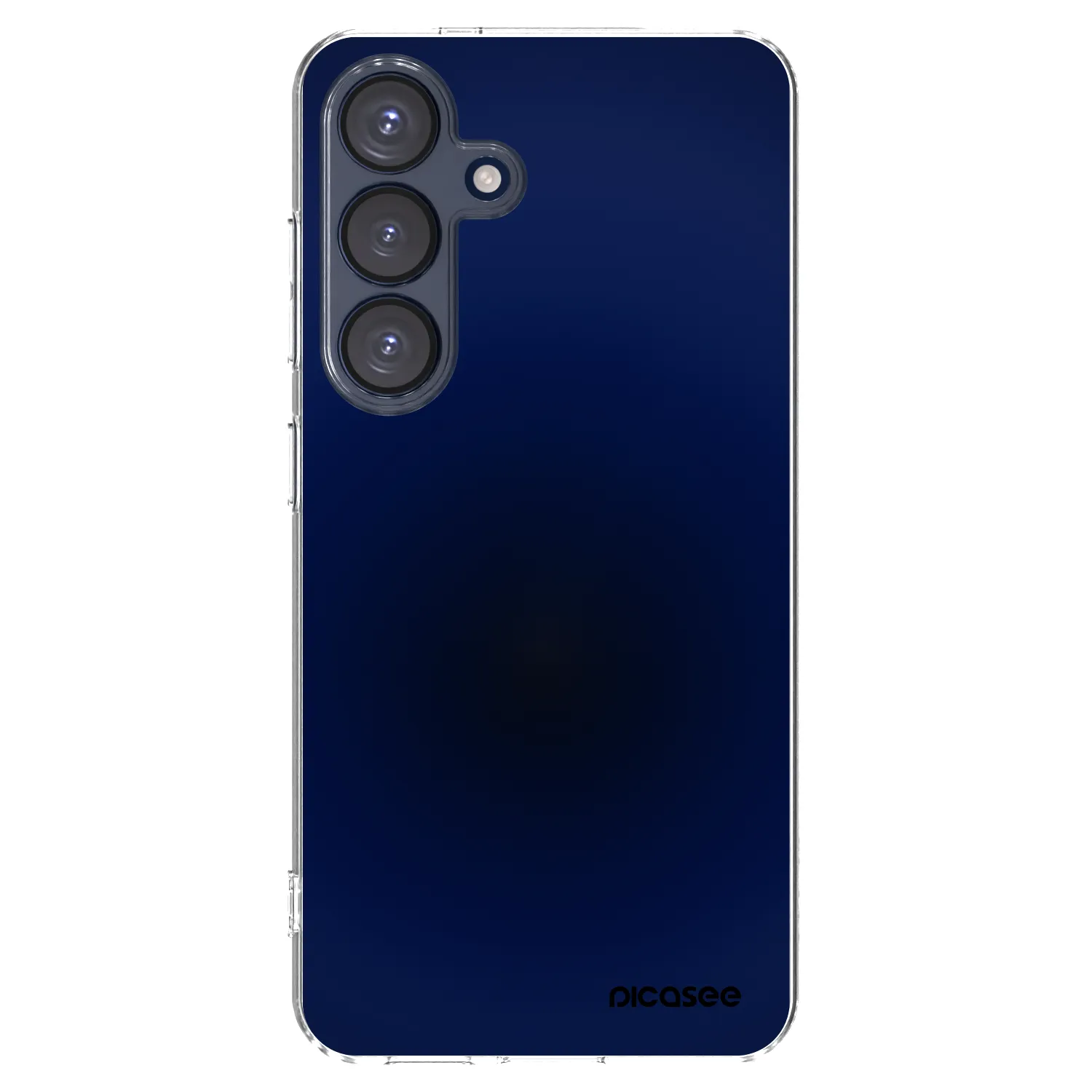 Picasee Samsung Galaxy S25 5G Hülle - Transparentes Silikon - Deep Ocean