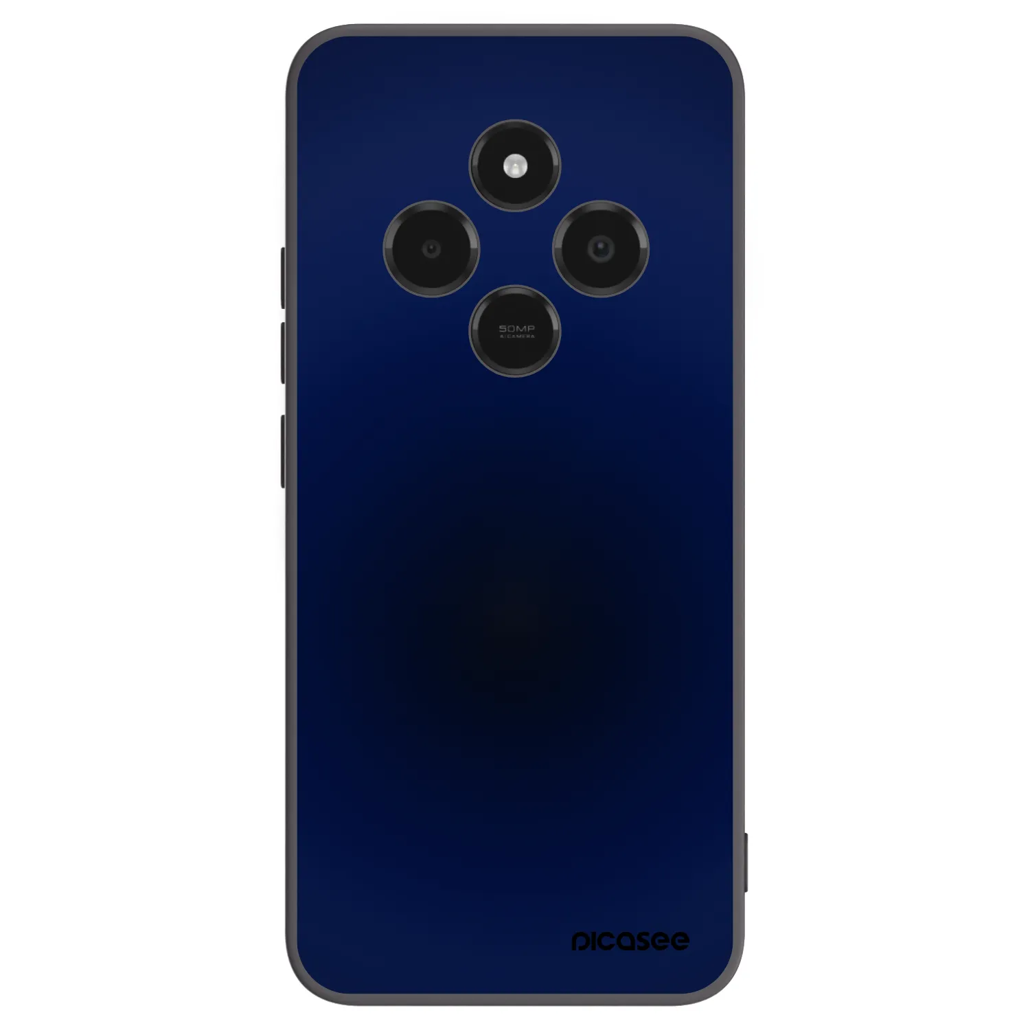 Picasee Xiaomi Poco C75 Hülle - Schwarzes Silikon - Deep Ocean
