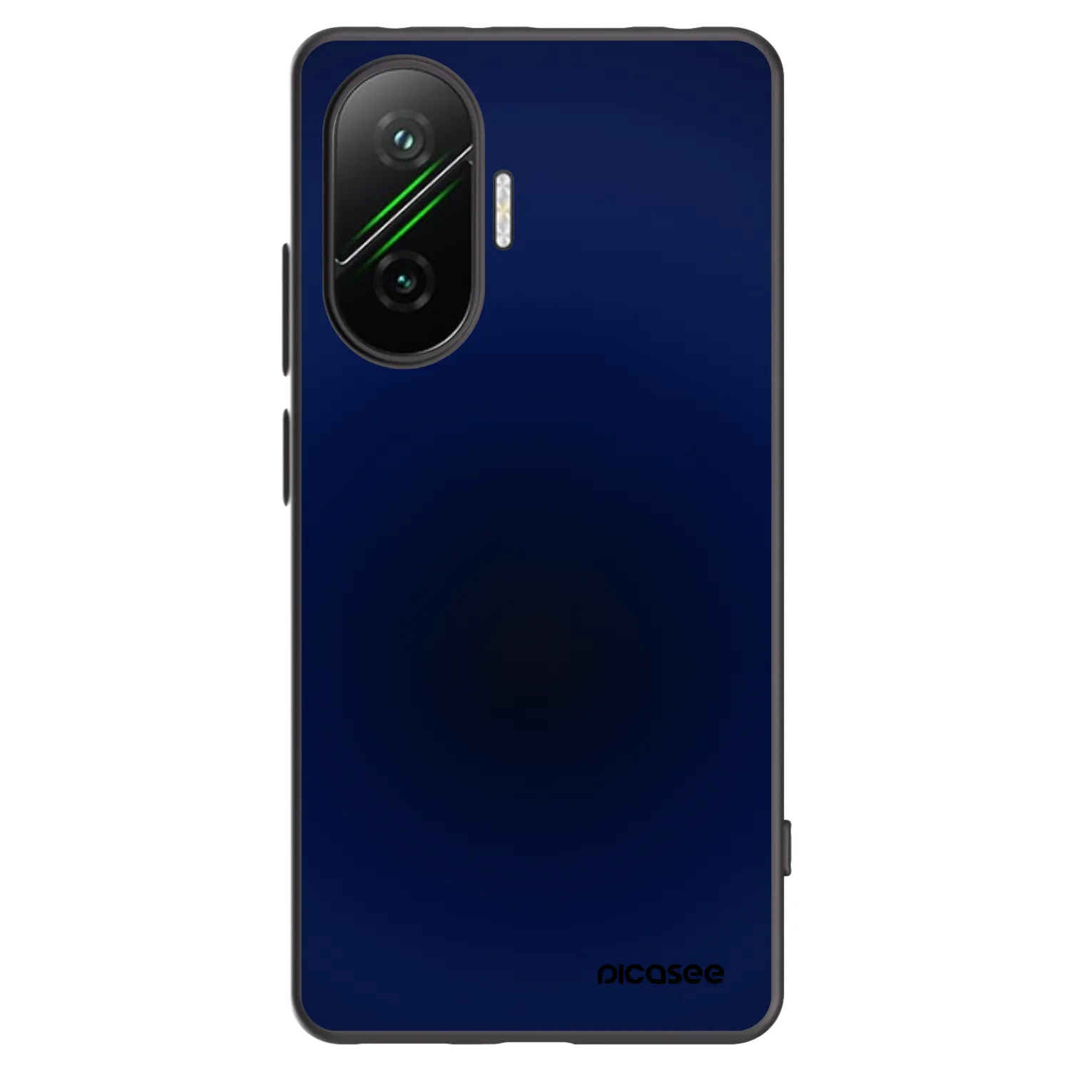 Picasee Xiaomi Poco F7 Pro 5G Hülle - Schwarzes Silikon - Deep Ocean