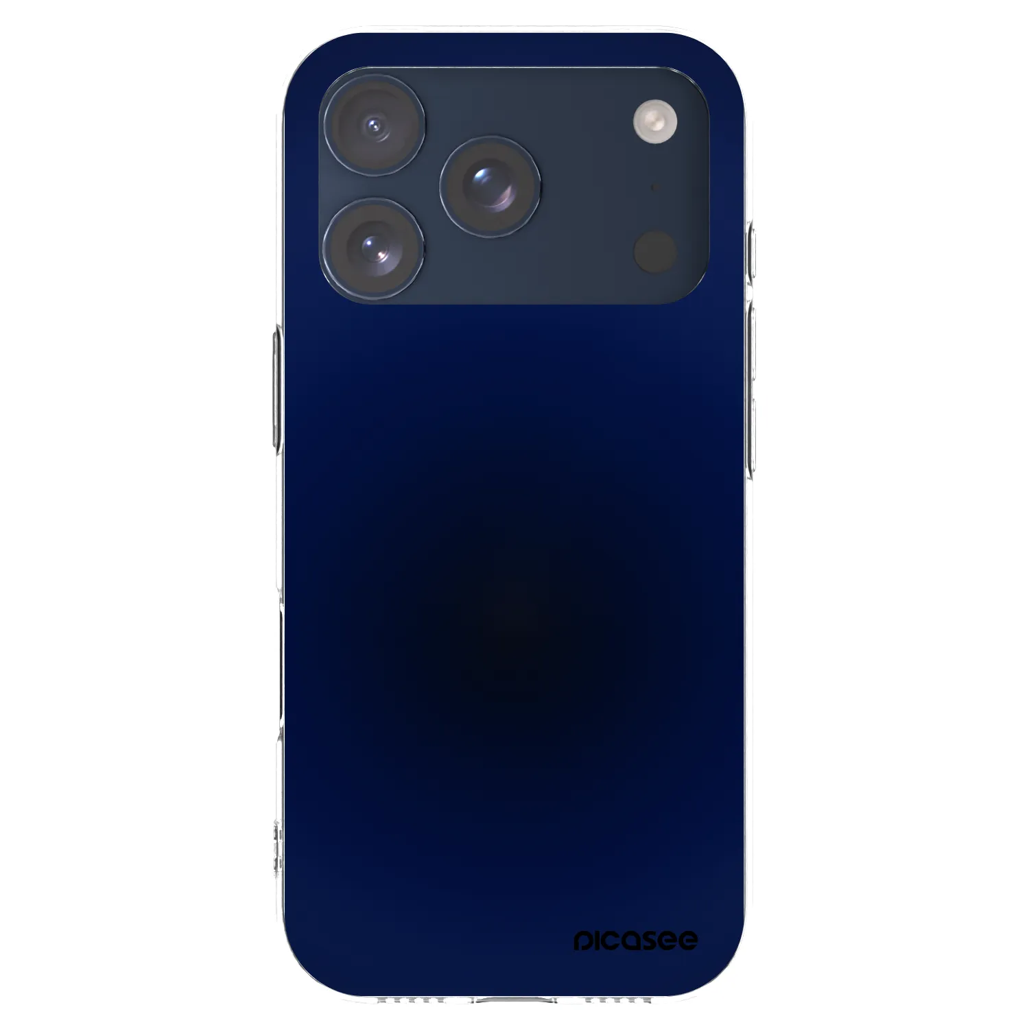 Picasee Apple iPhone 17 Pro Hülle - Transparentes Silikon - Deep Ocean