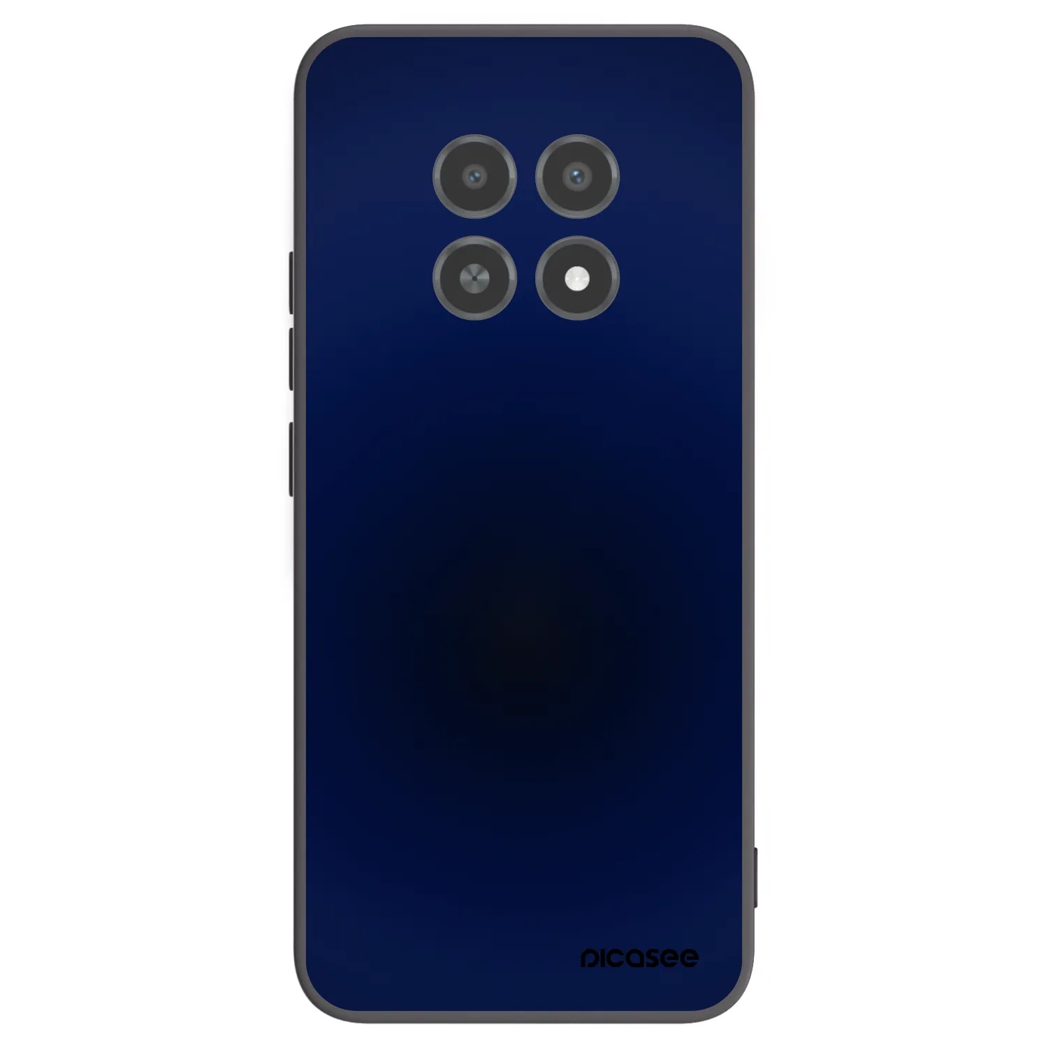 Picasee Realme 12X Hülle - Schwarzes Silikon - Deep Ocean