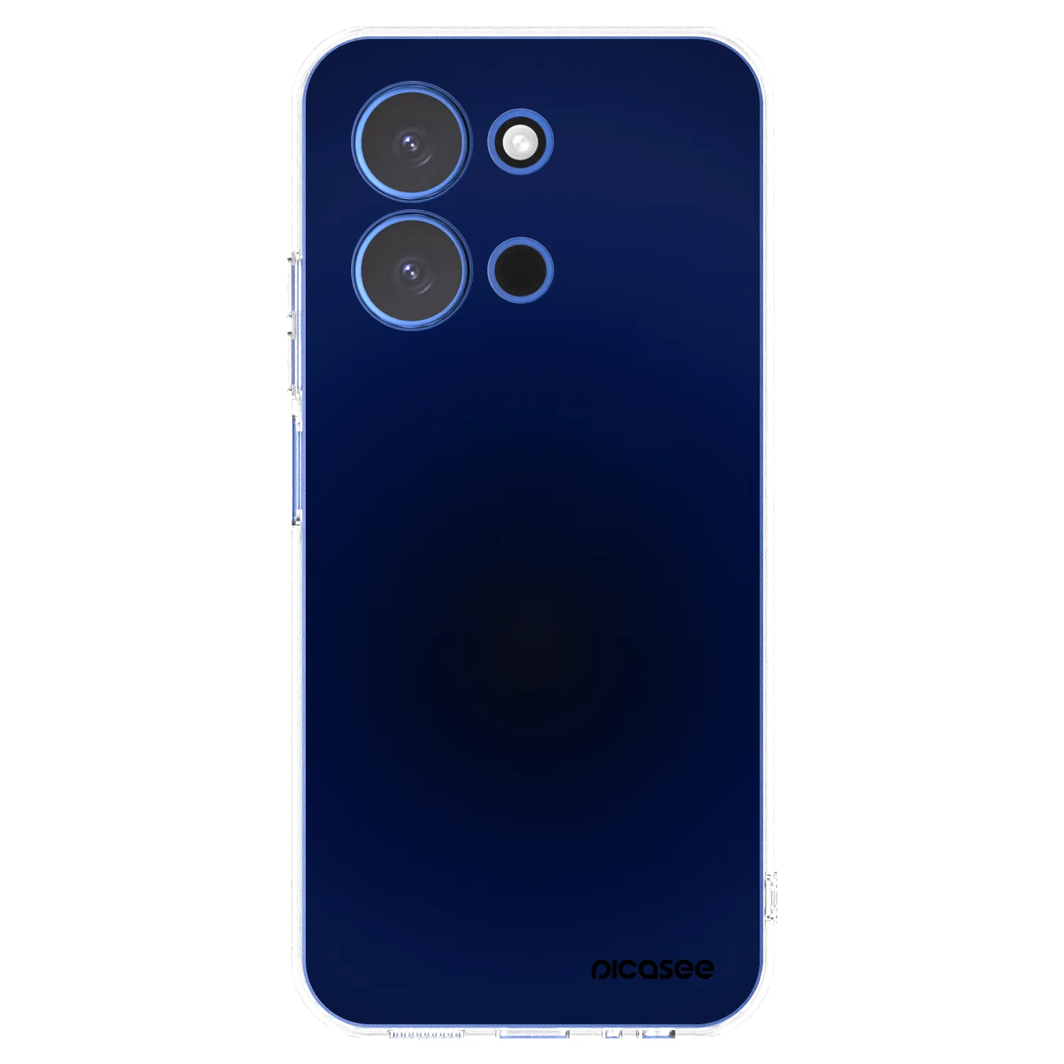 Picasee Xiaomi Redmi 15C 4G Hülle - Transparentes Silikon - Deep Ocean