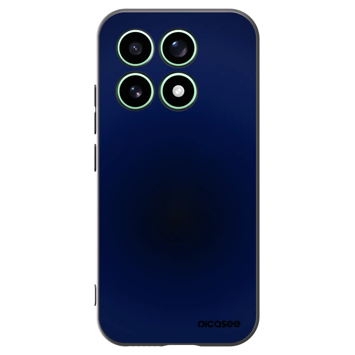 Picasee Xiaomi 17 Hülle - Schwarzes Silikon - Deep Ocean