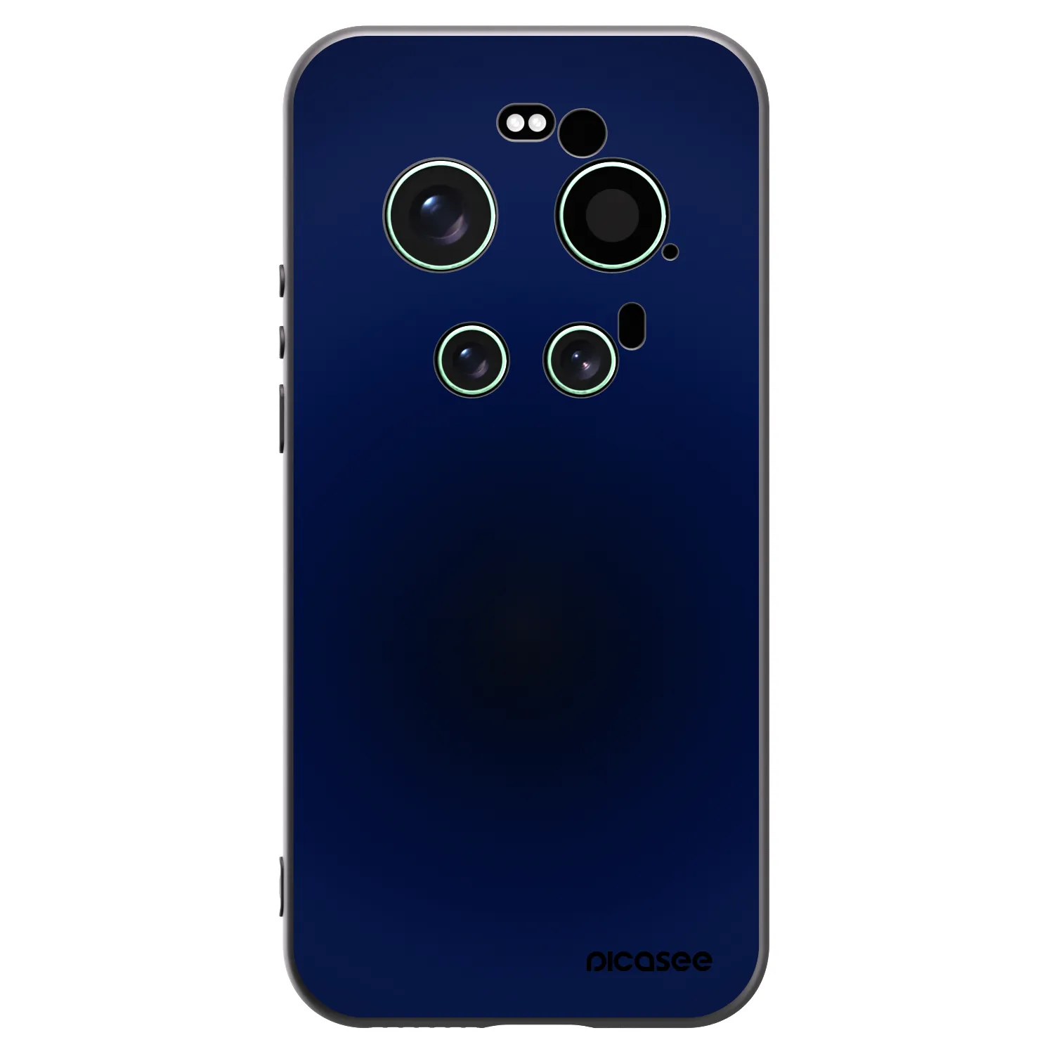 Picasee Xiaomi 17 Ultra Hülle - Schwarzes Silikon - Deep Ocean