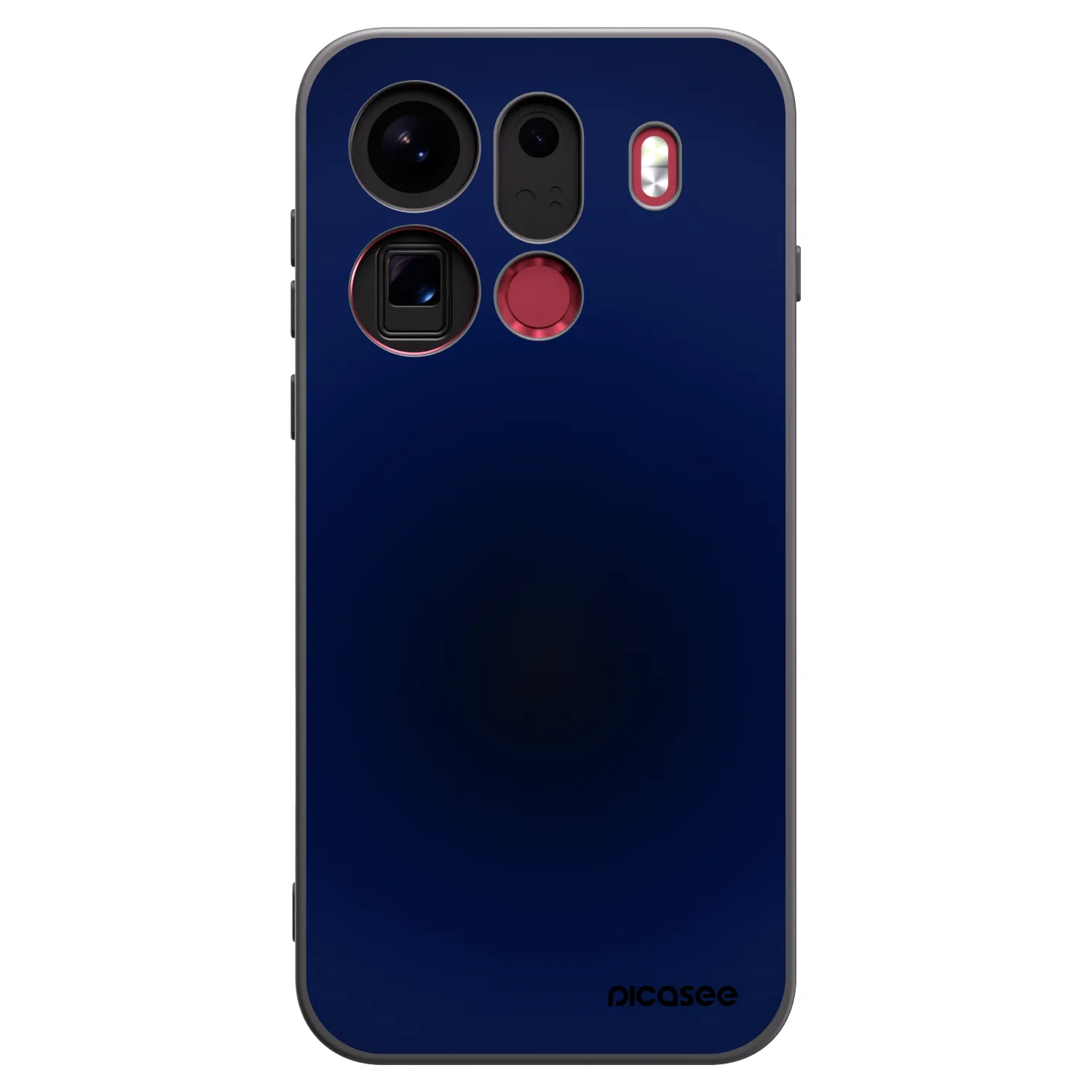 Picasee OPPO Find X9 Pro Hülle - Schwarzes Silikon - Deep Ocean