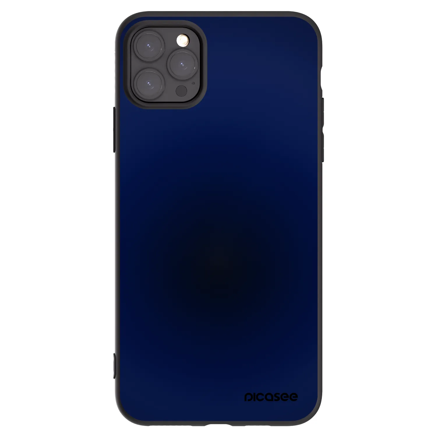 Picasee Apple iPhone 11 Pro Max Hülle - Schwarzes Silikon - Deep Ocean
