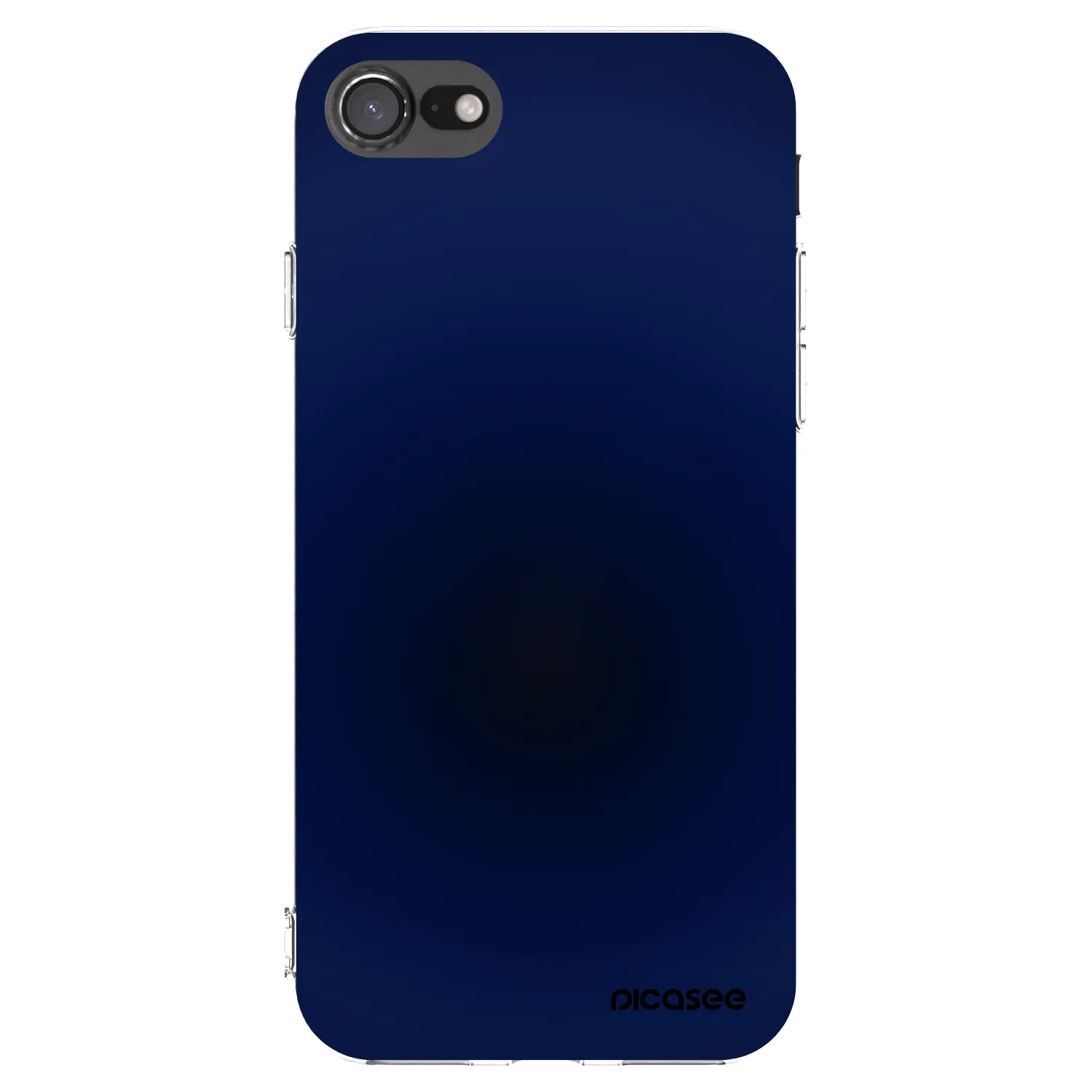 Picasee Apple iPhone 8 Hülle - Transparentes Silikon - Deep Ocean