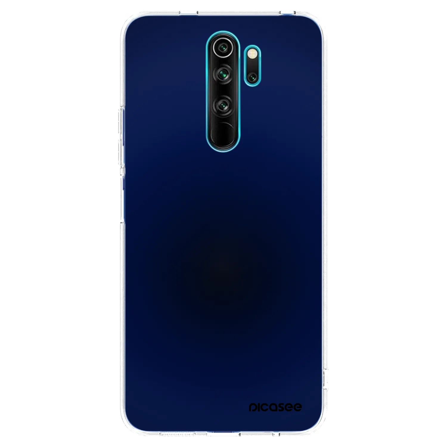 Picasee Xiaomi Redmi Note 8 Pro Hülle - Transparentes Silikon - Deep Ocean