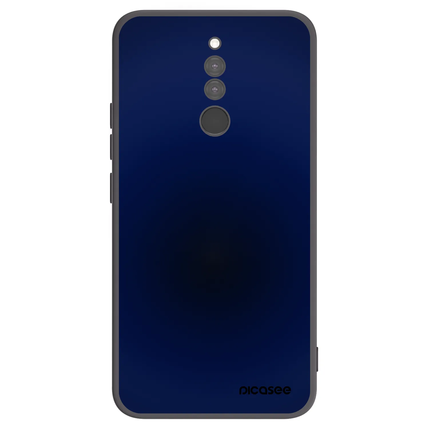 Picasee Xiaomi Redmi 8 Hülle - Schwarzes Silikon - Deep Ocean