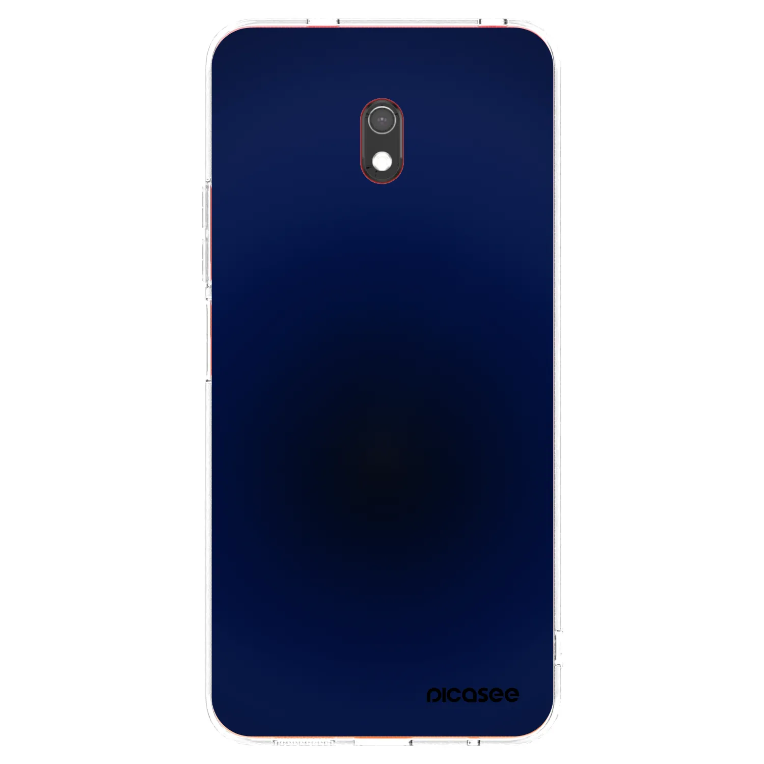 Picasee Xiaomi Redmi 8A Hülle - Transparentes Silikon - Deep Ocean