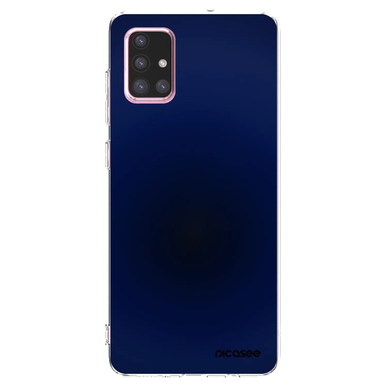 Picasee Samsung Galaxy A71 A715F Hülle - Transparentes Silikon - Deep Ocean