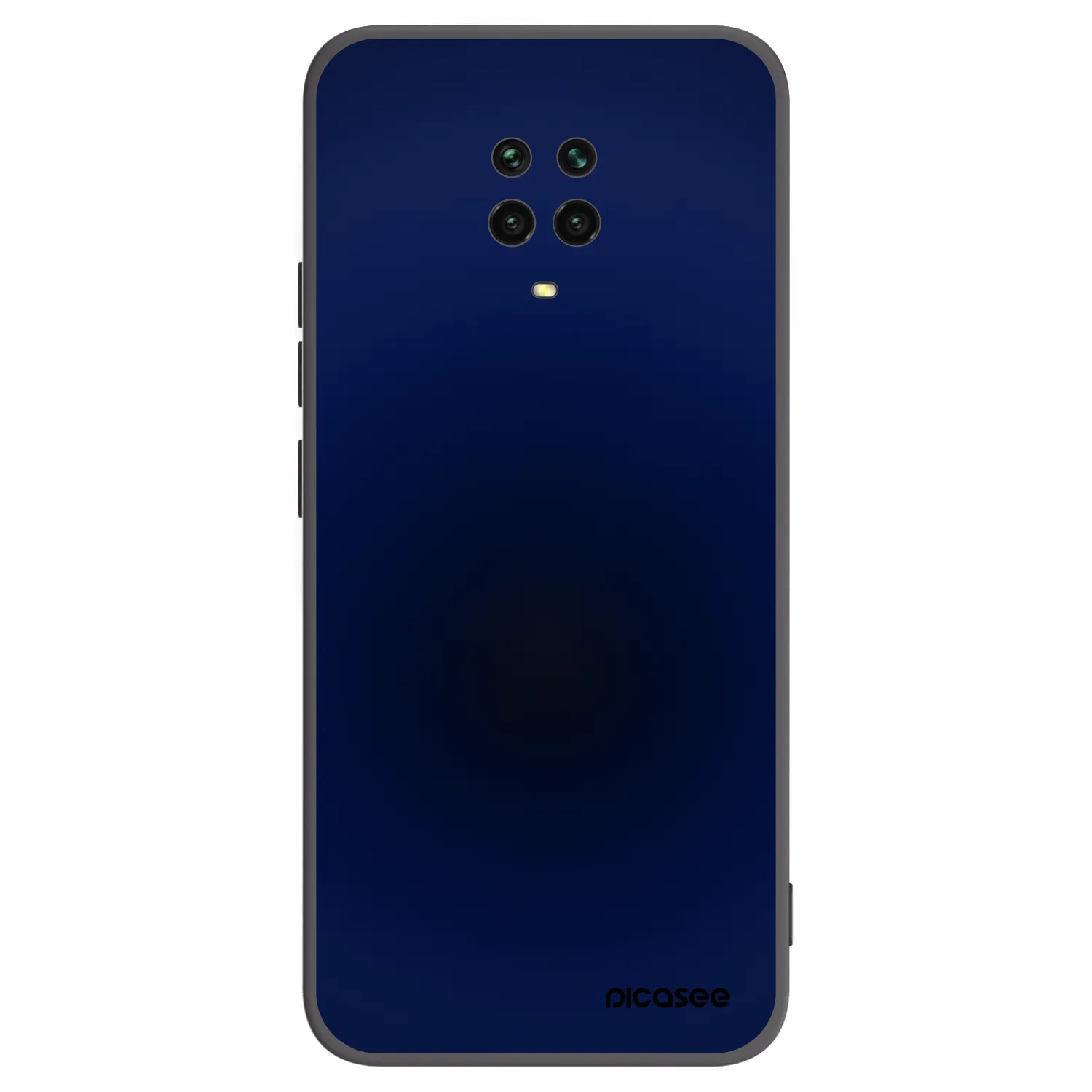 Picasee Xiaomi Redmi Note 9 Pro Hülle - Schwarzes Silikon - Deep Ocean