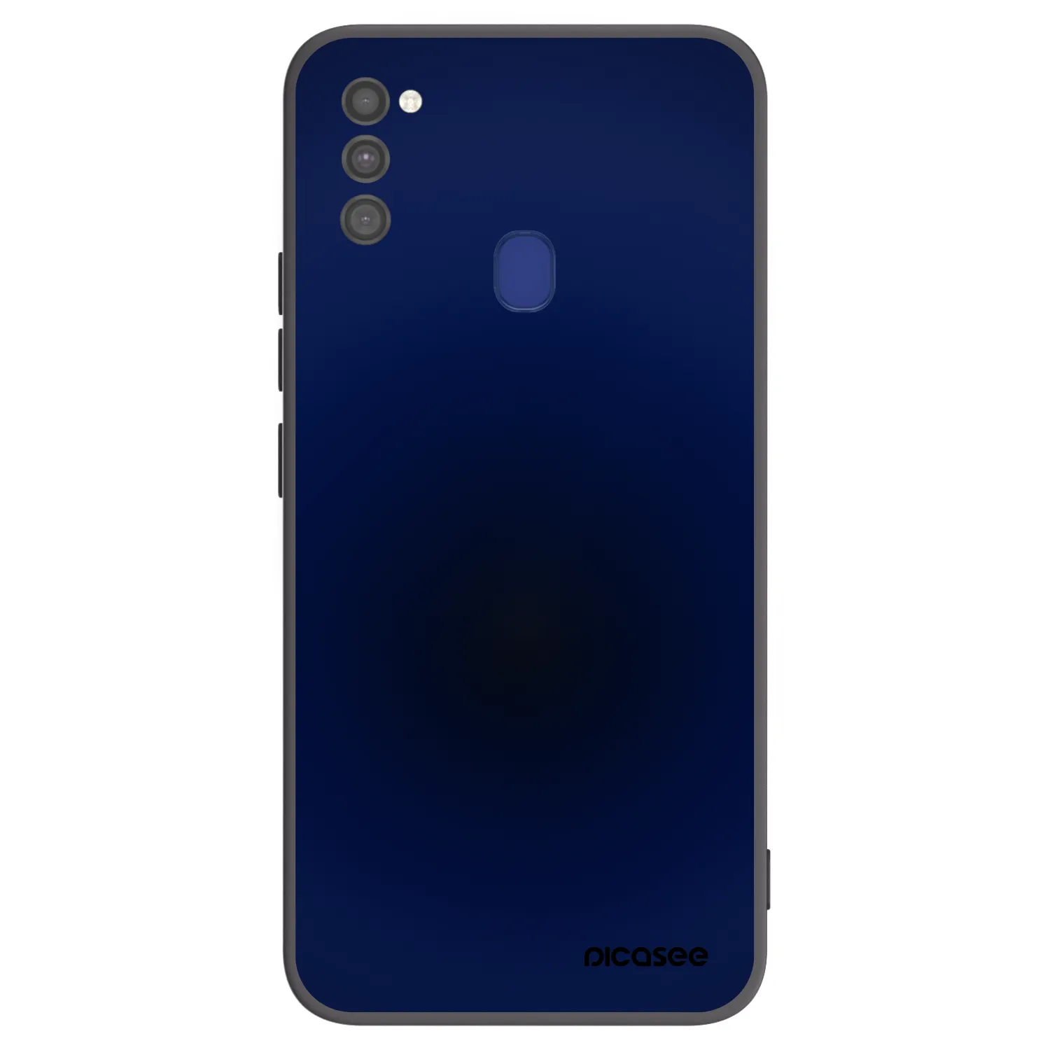 Picasee Samsung Galaxy M21 M215F Hülle - Schwarzes Silikon - Deep Ocean