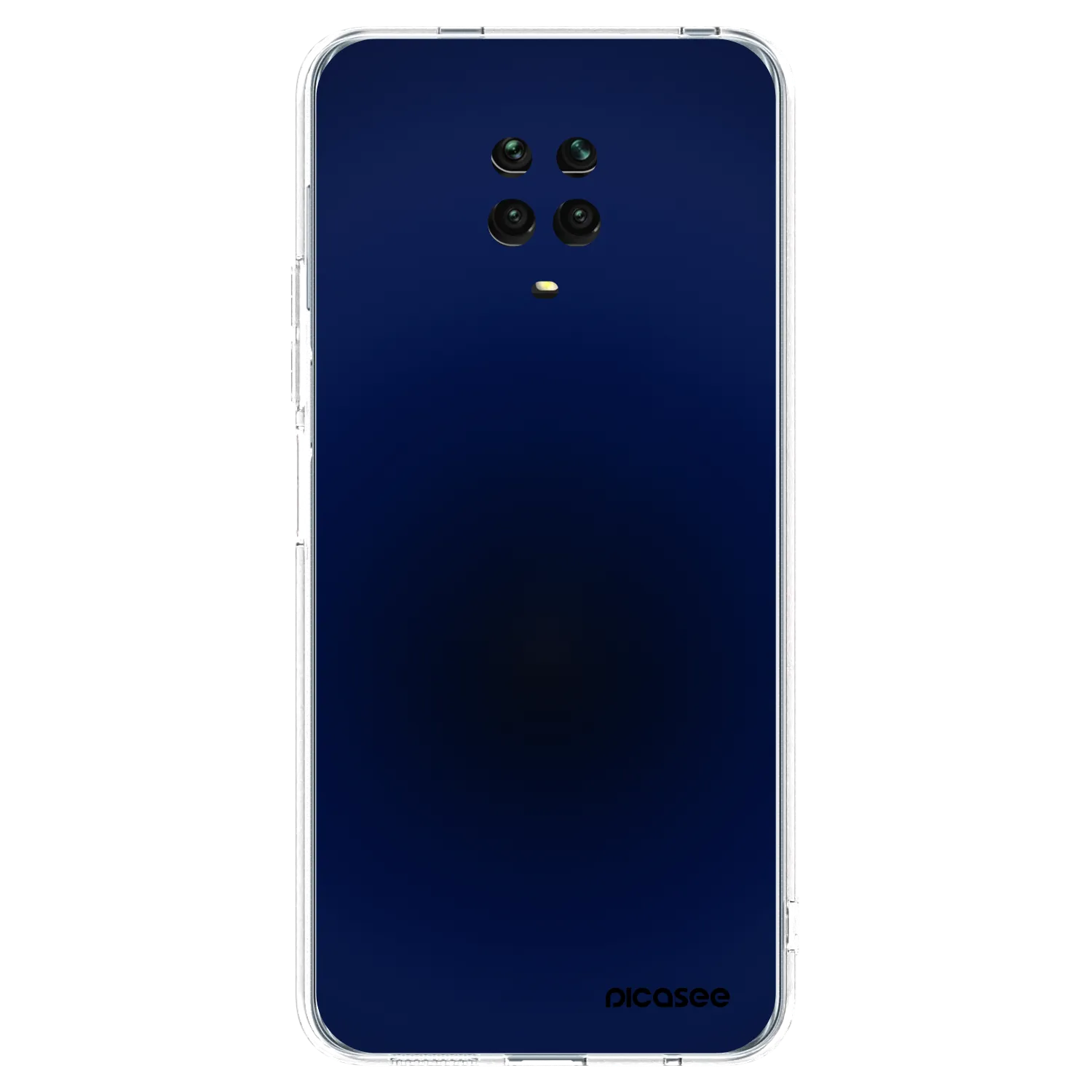 Picasee Xiaomi Redmi Note 9S Hülle - Transparentes Silikon - Deep Ocean