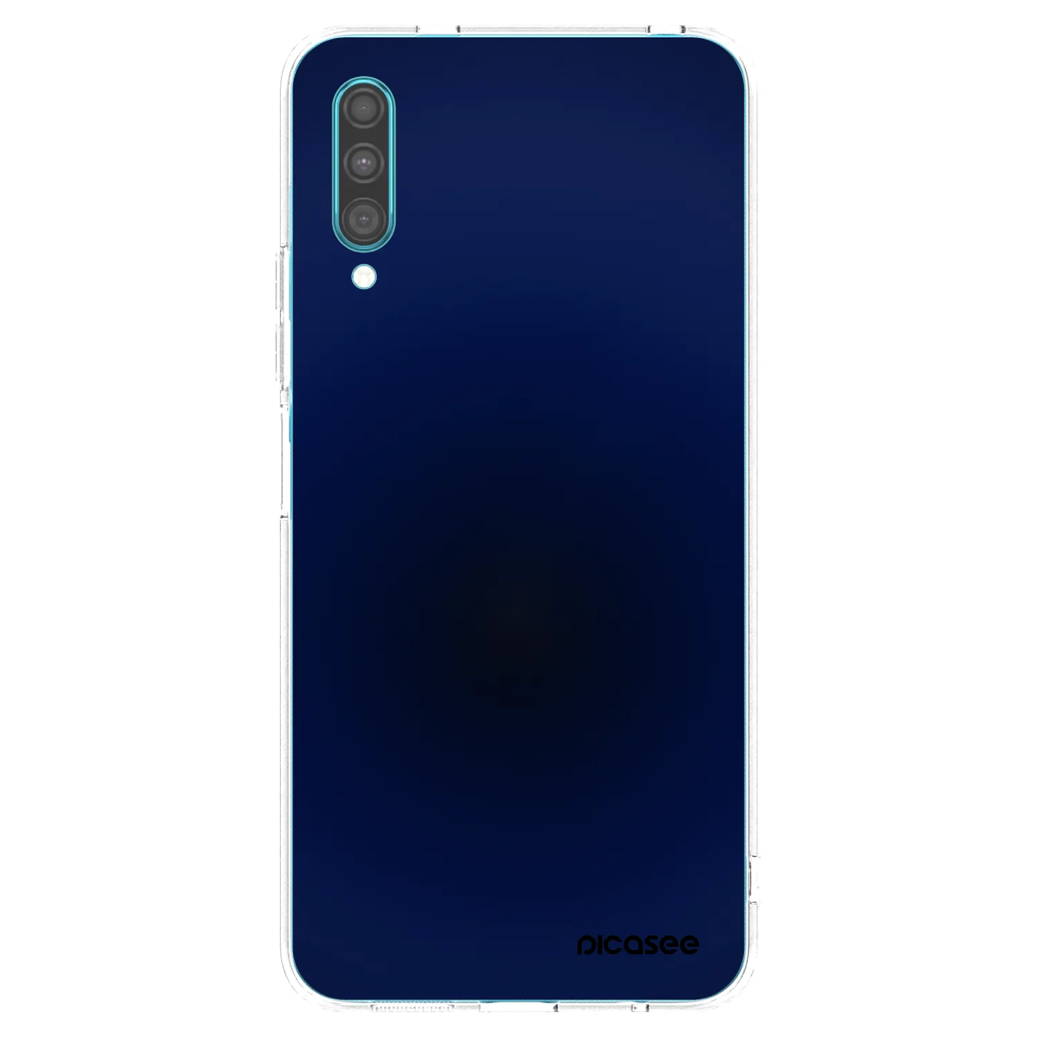 Picasee Samsung Galaxy A30s A307F Hülle - Transparentes Silikon - Deep Ocean