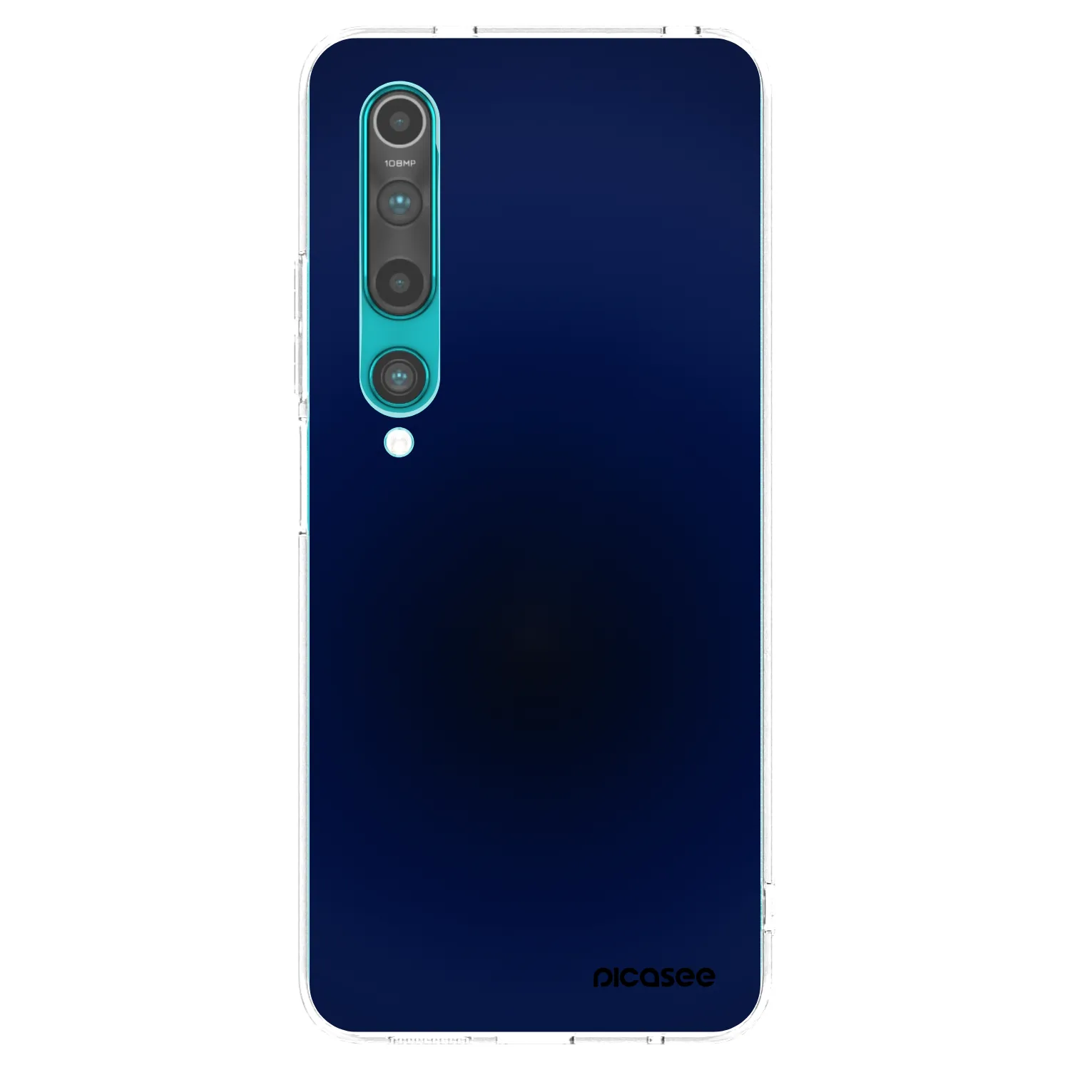 Picasee Xiaomi Mi 10 Hülle - Transparentes Silikon - Deep Ocean