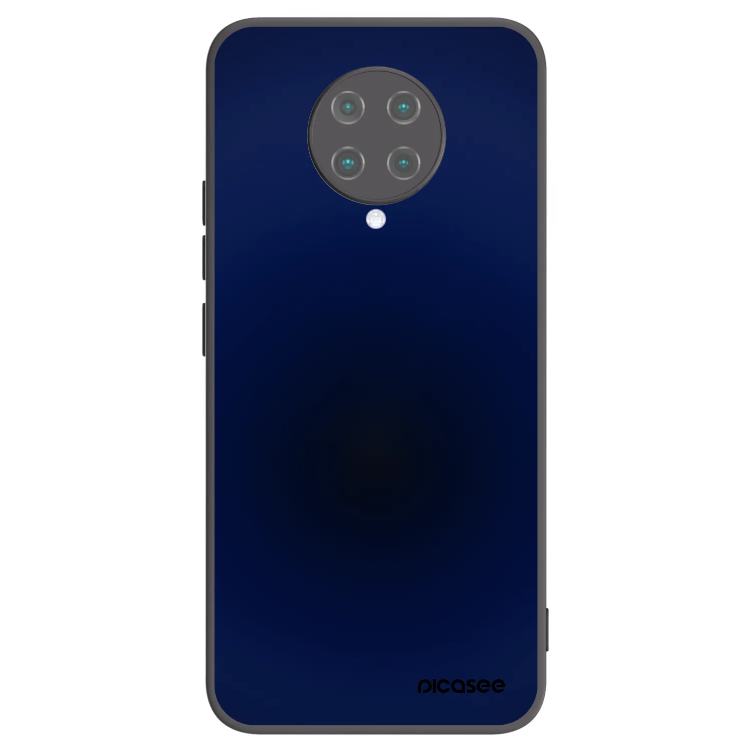 Picasee Xiaomi Poco F2 Pro Hülle - Schwarzes Silikon - Deep Ocean