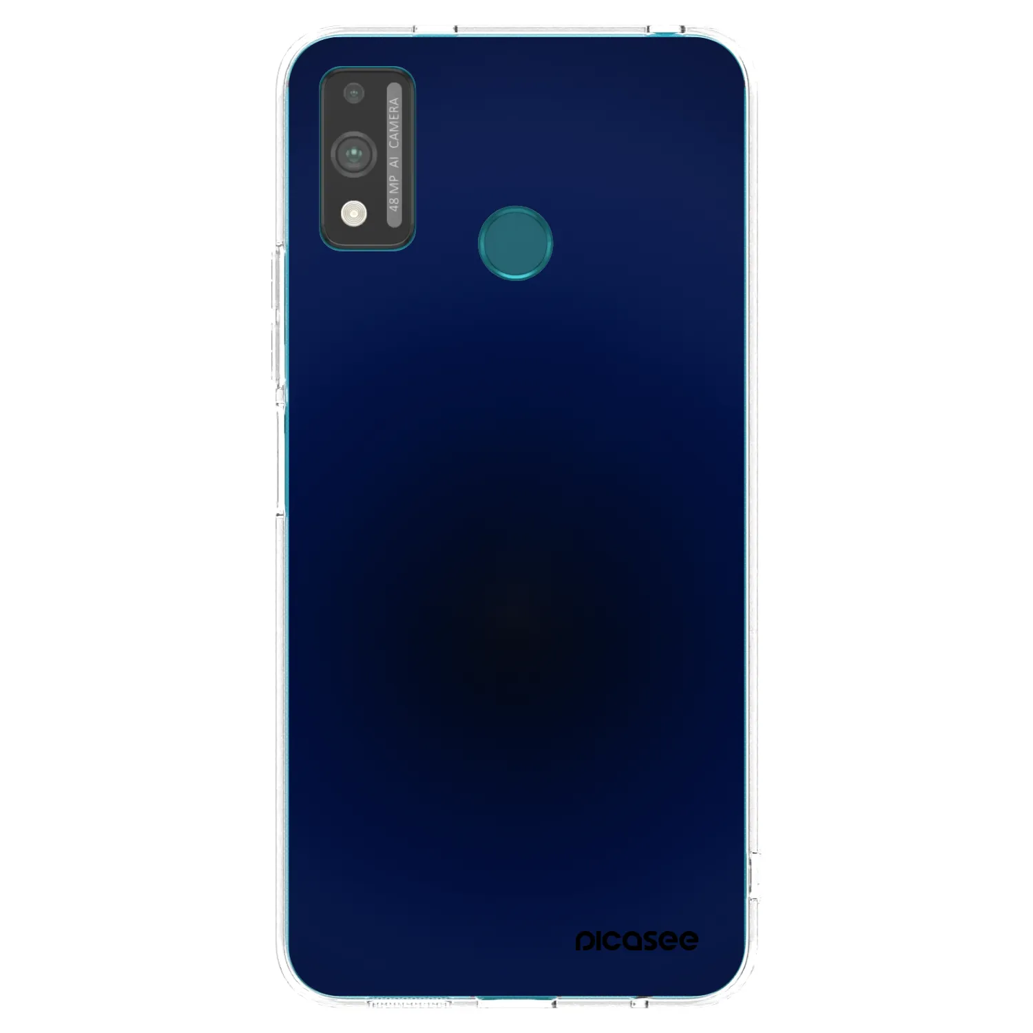 Picasee Honor 9X Lite Hülle - Transparentes Silikon - Deep Ocean