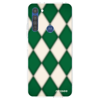 Hülle für Motorola Moto G8 - Emerald Diamond