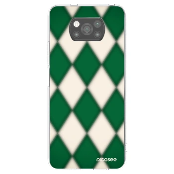 Picasee Xiaomi Poco X3 Pro Hülle - Schwarzes Silikon - Emerald Diamond