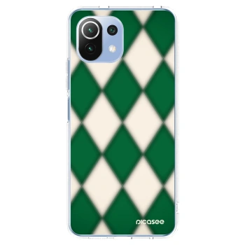 Picasee Xiaomi Mi 11 Lite Hülle - Transparentes Silikon - Emerald Diamond