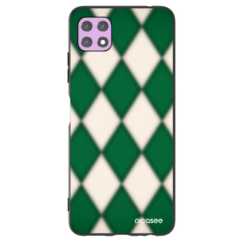 Picasee Samsung Galaxy A22 A226B 5G Hülle - Schwarzes Silikon - Emerald Diamond