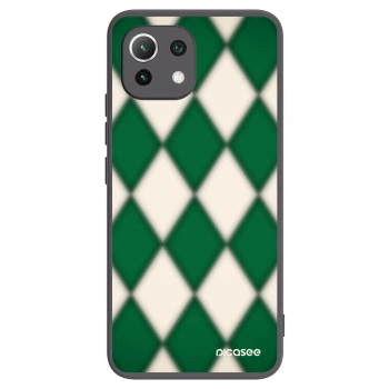 Picasee Xiaomi 11 Lite 5G NE Hülle - Schwarzes Silikon - Emerald Diamond